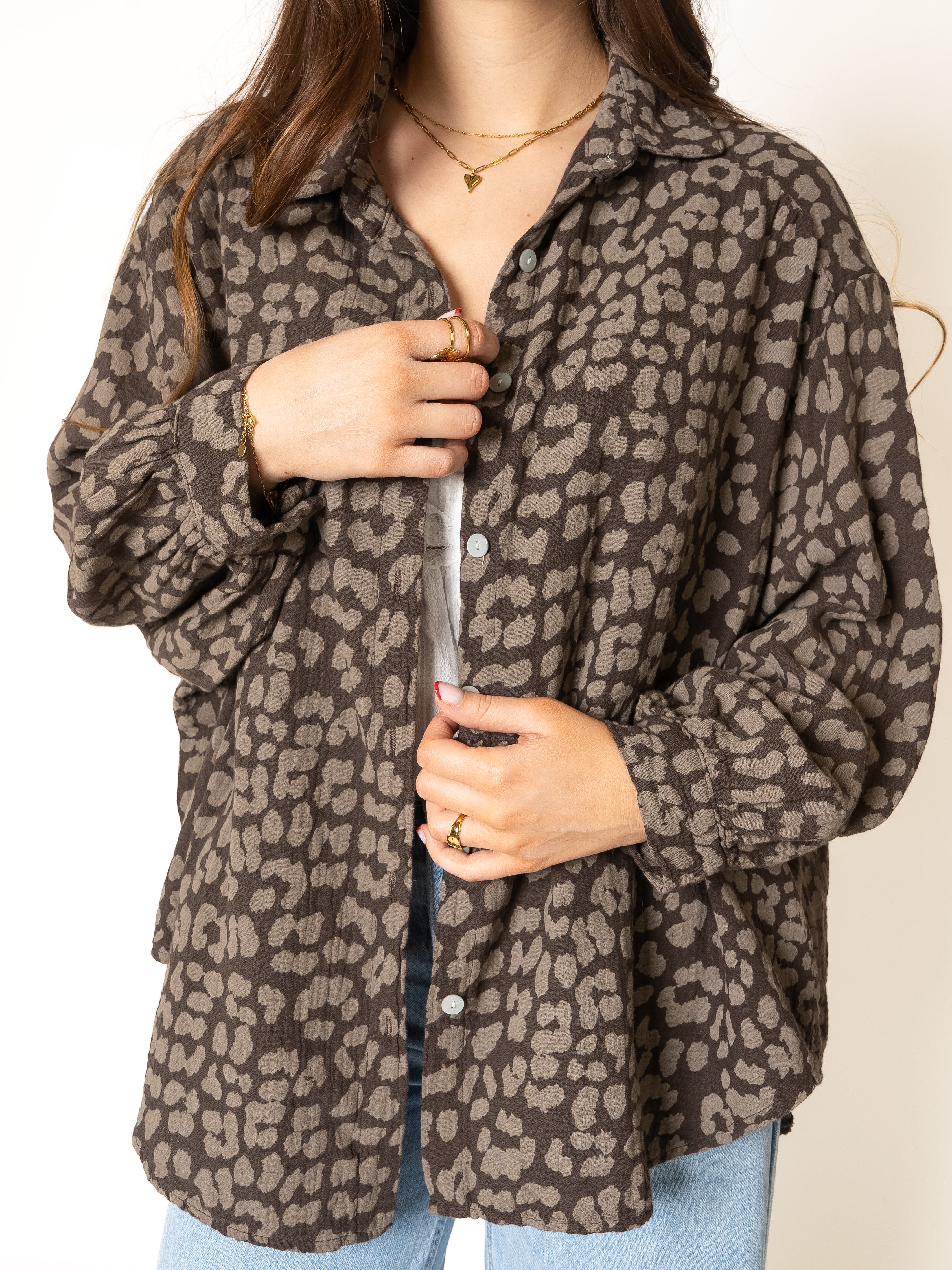 Musselin Bluse Wild Ones