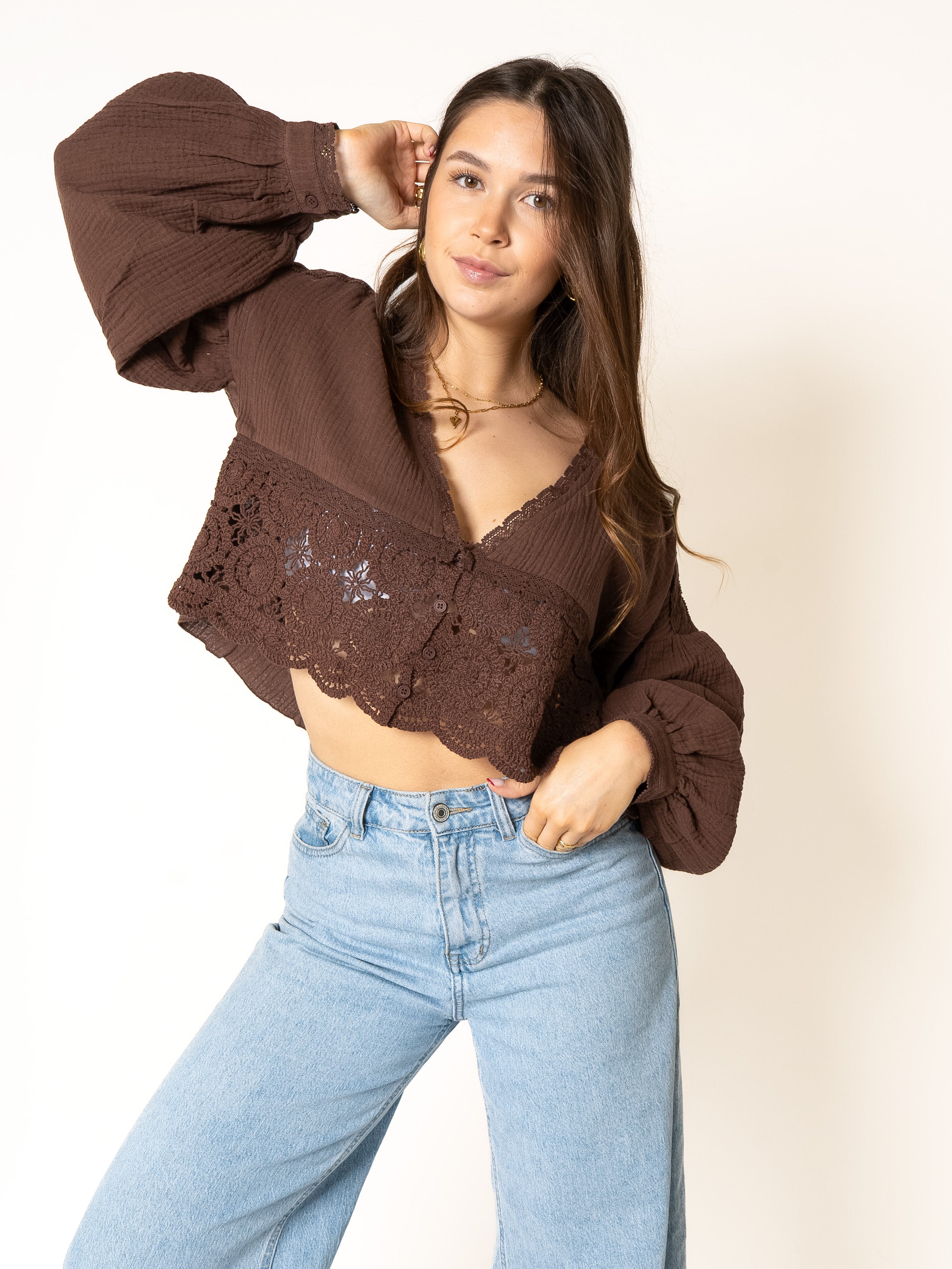 Vitamin Sea Cotton Bluse