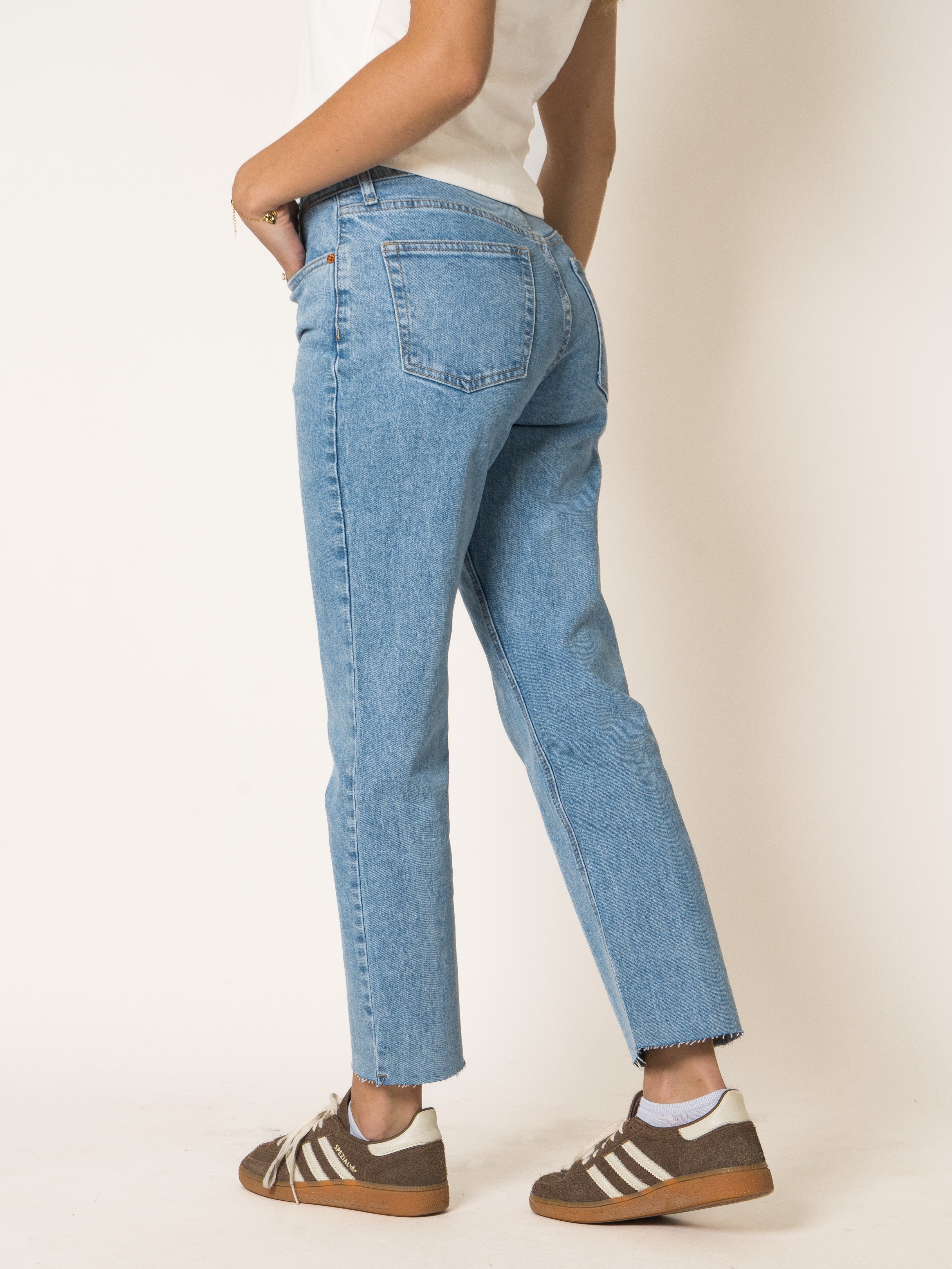 Blueberry Mom Fit Jeans
