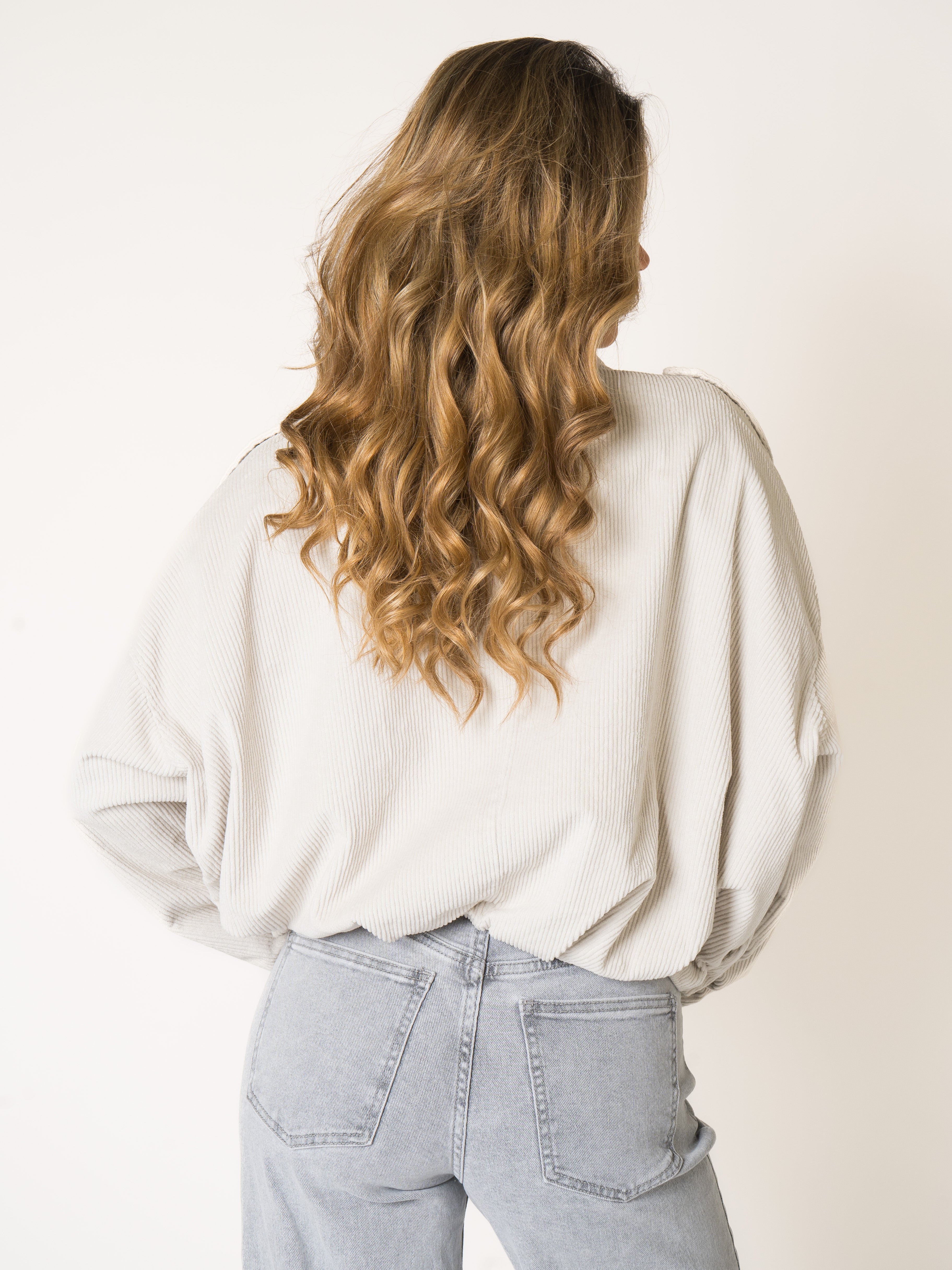 Almond Milk Cord Jacket