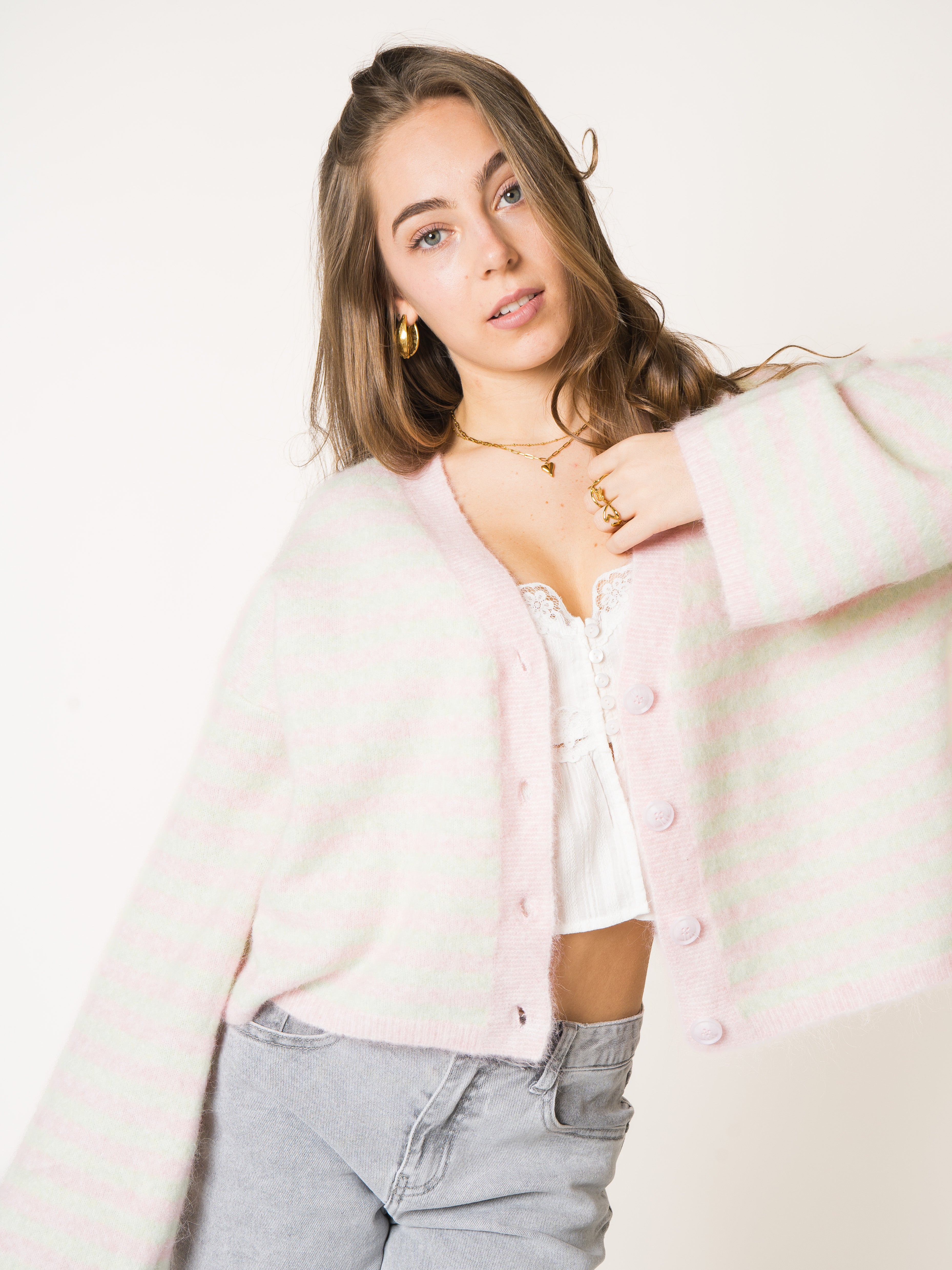 Matcha Lover Knit Jacket