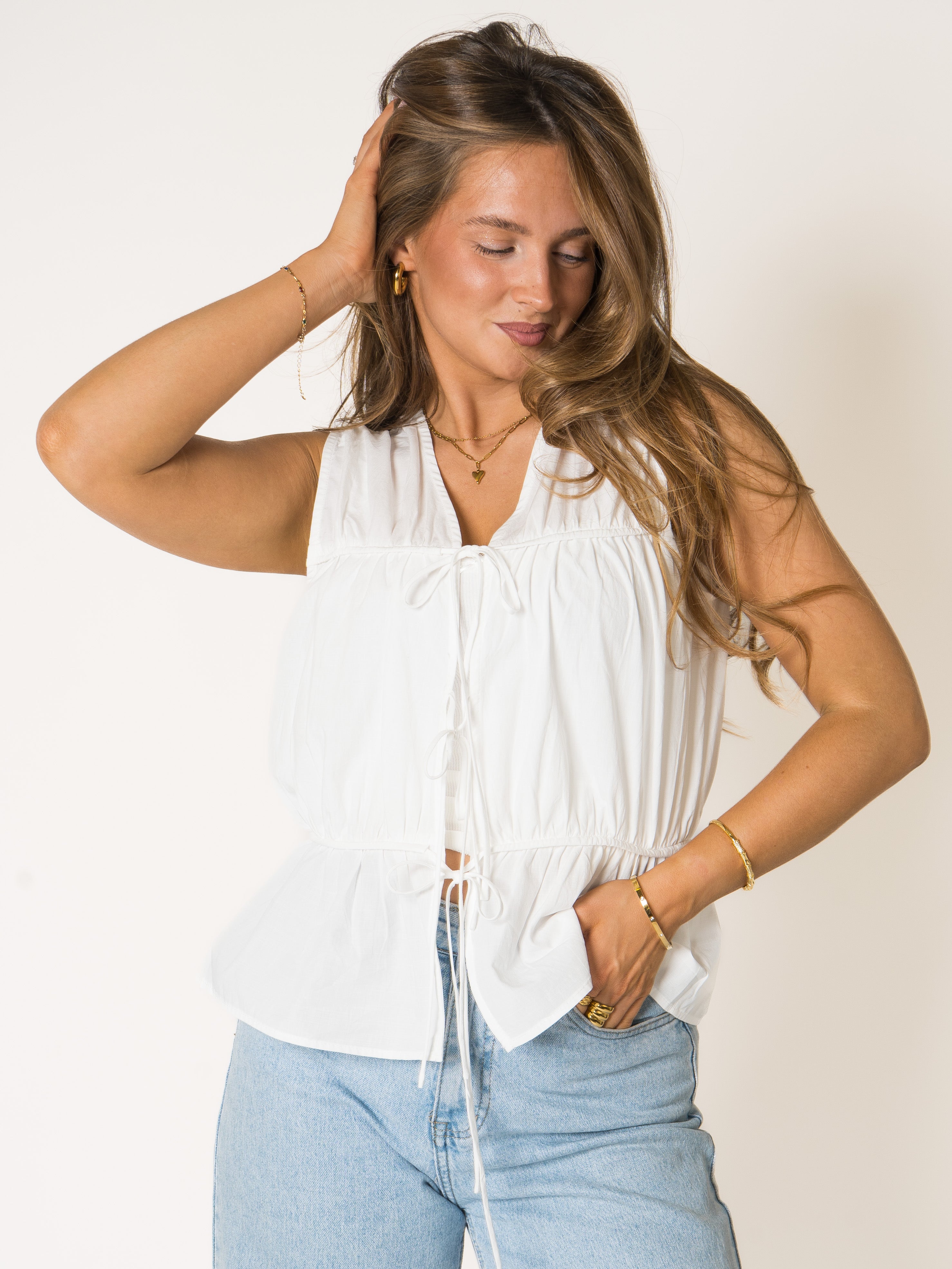 Vacay Ruffle Blouse