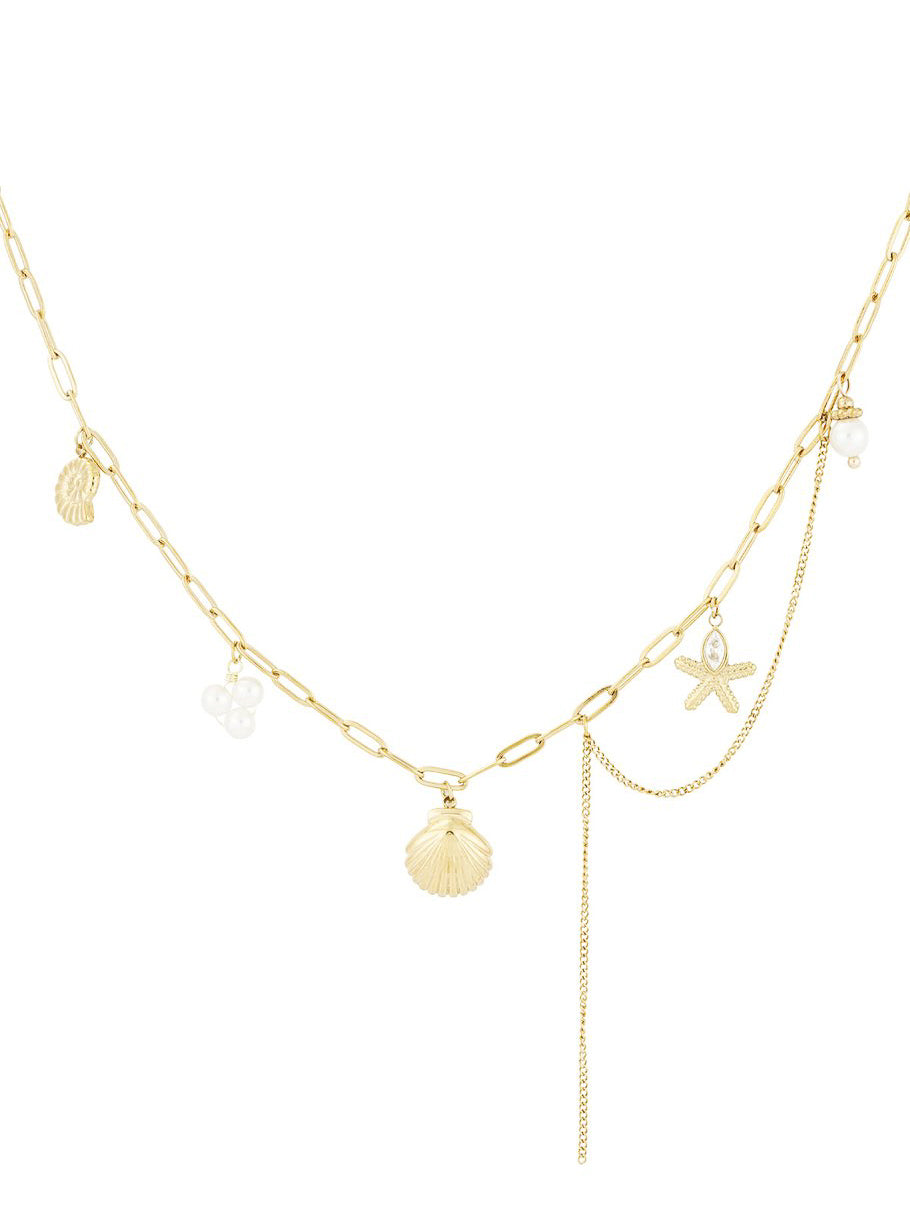 Ocean Vibes Charms Necklace