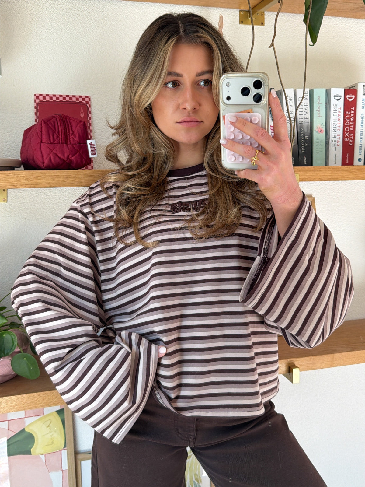Oversized Longsleeve Cinnamon
