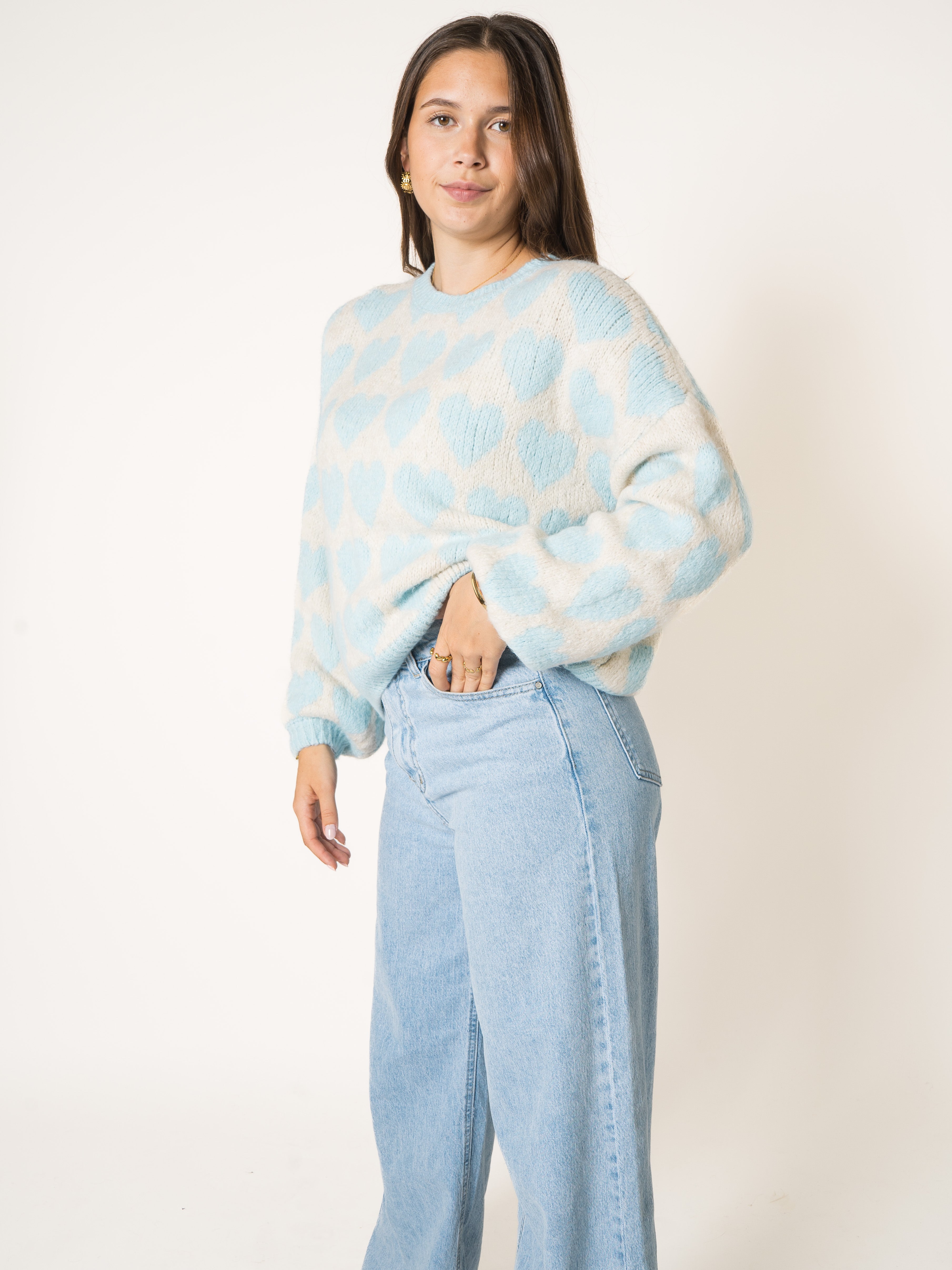 #Farbe_Weiß mit Blau