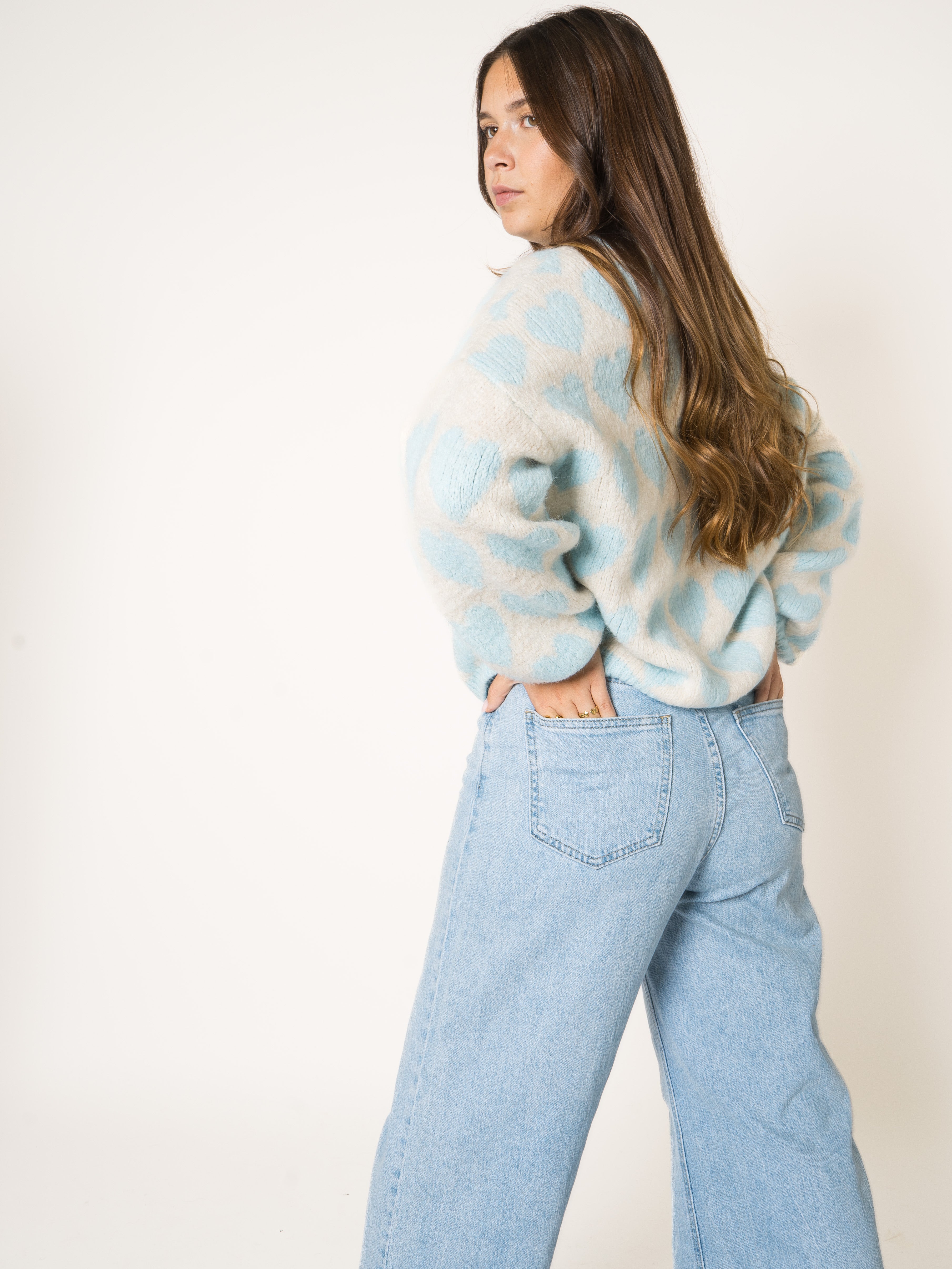 #Farbe_Weiß mit Blau