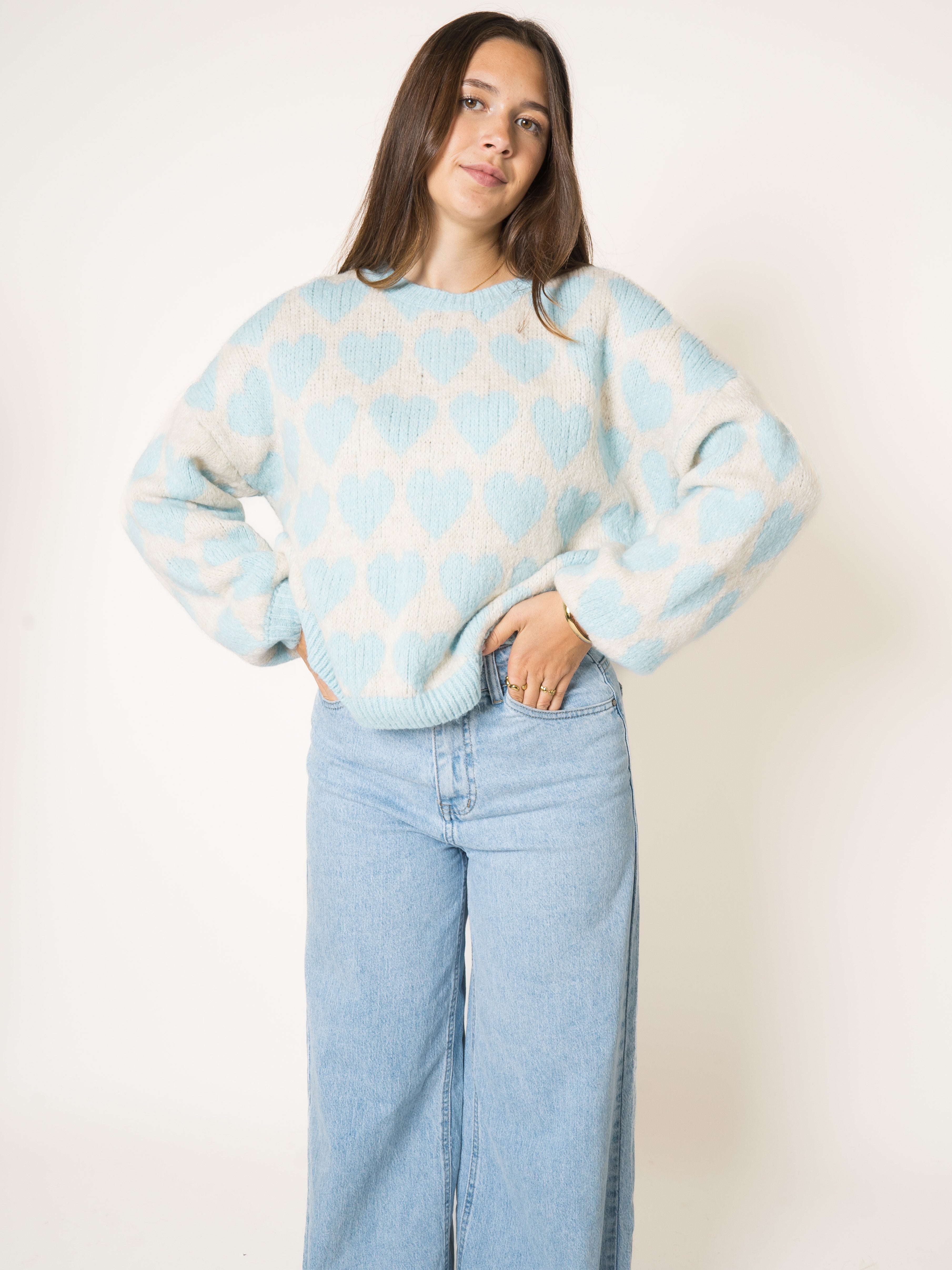 #Farbe_Weiß mit Blau