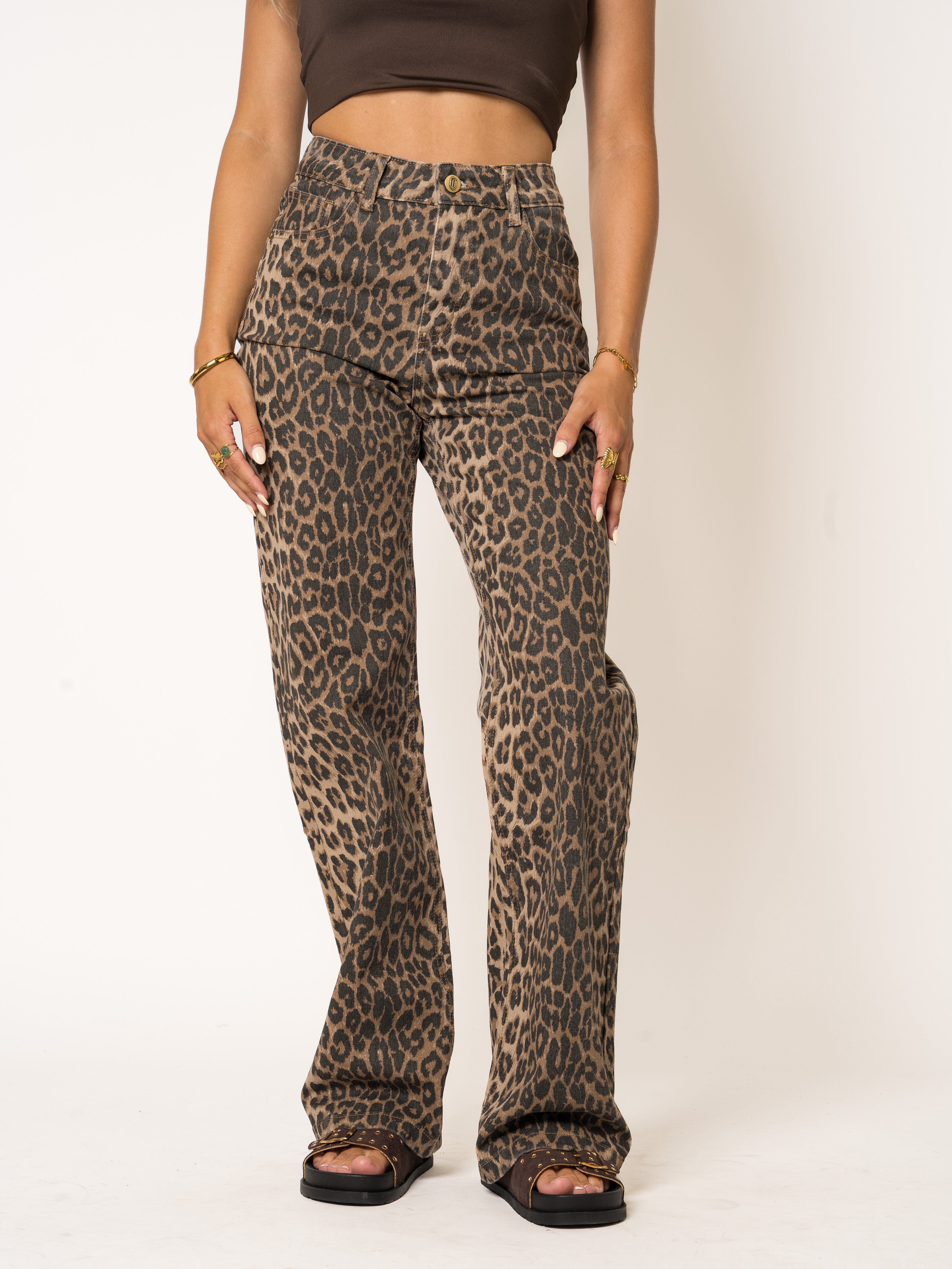 Denim Leo Wide Leg