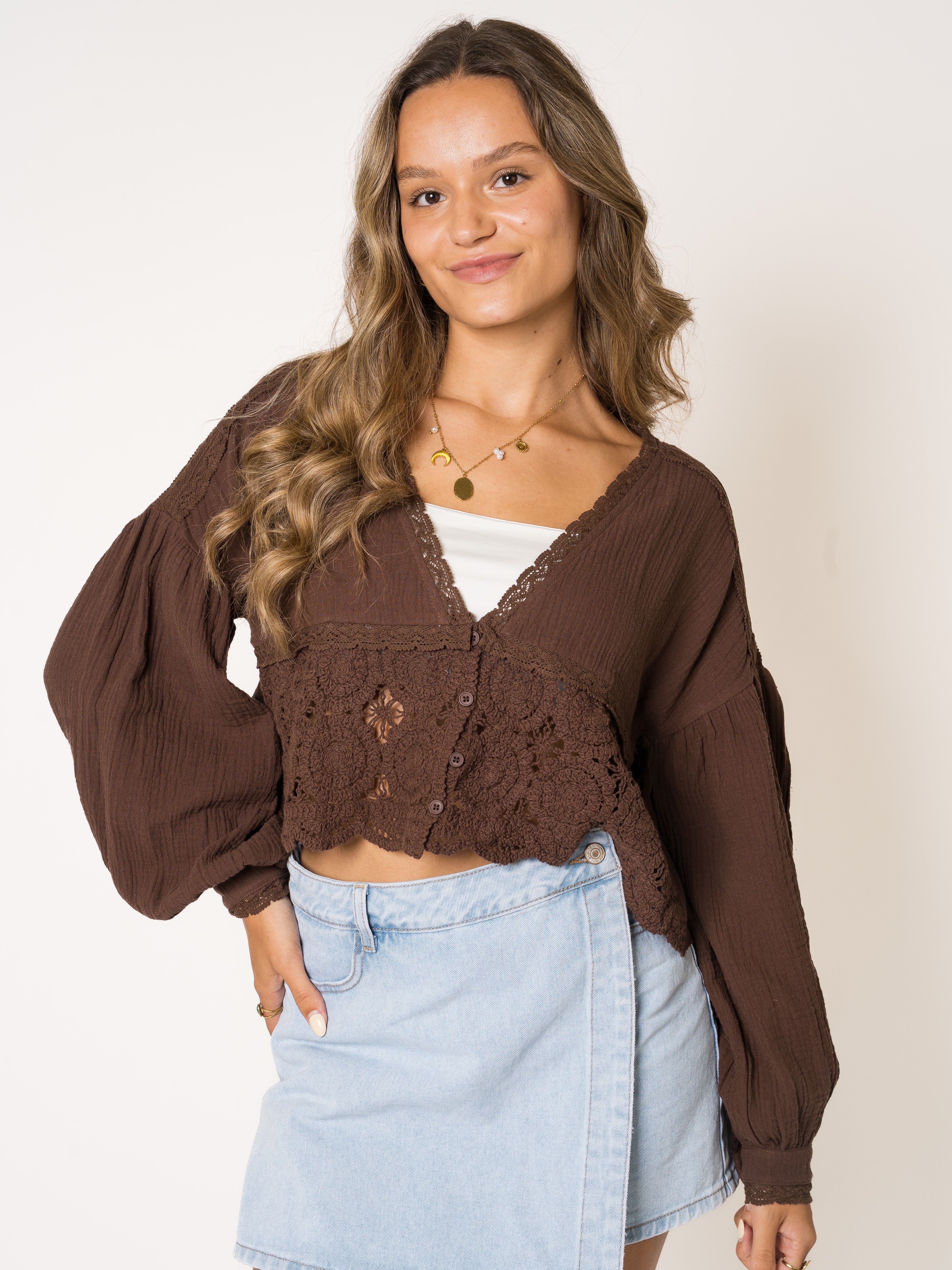 Vitamin Sea Cotton Bluse