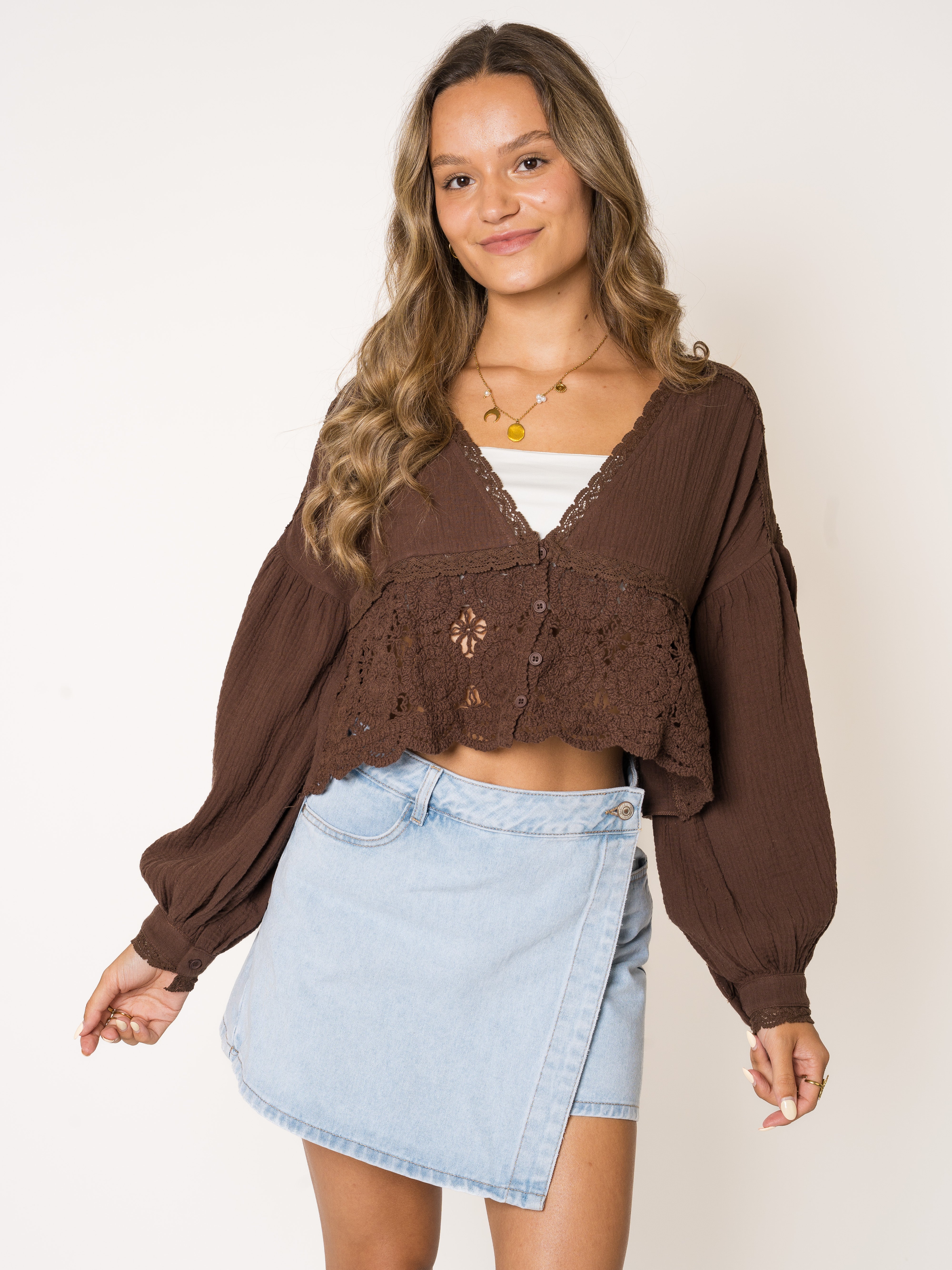 Vitamin Sea Cotton Bluse