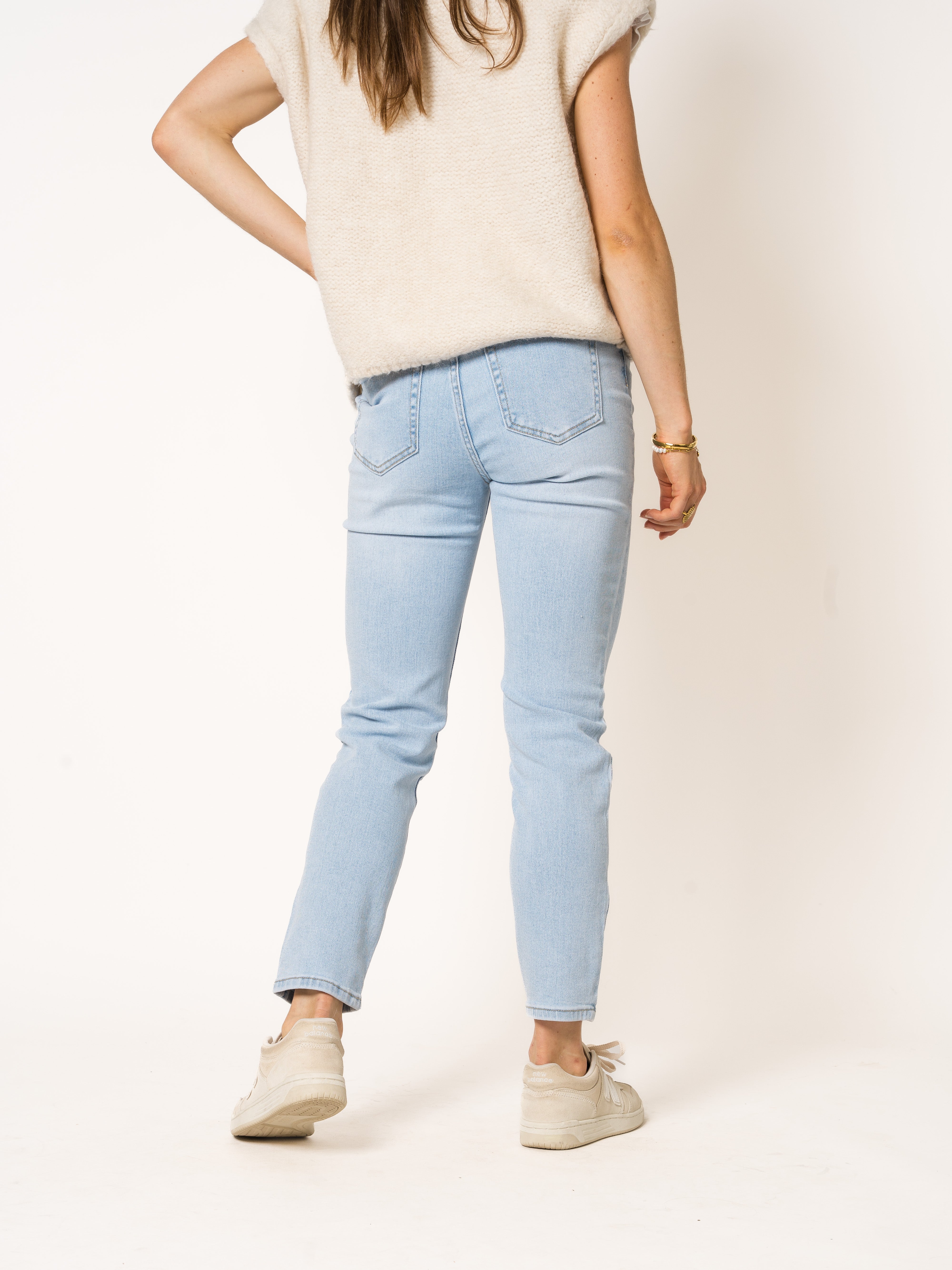 Basic Mom Jeans Long