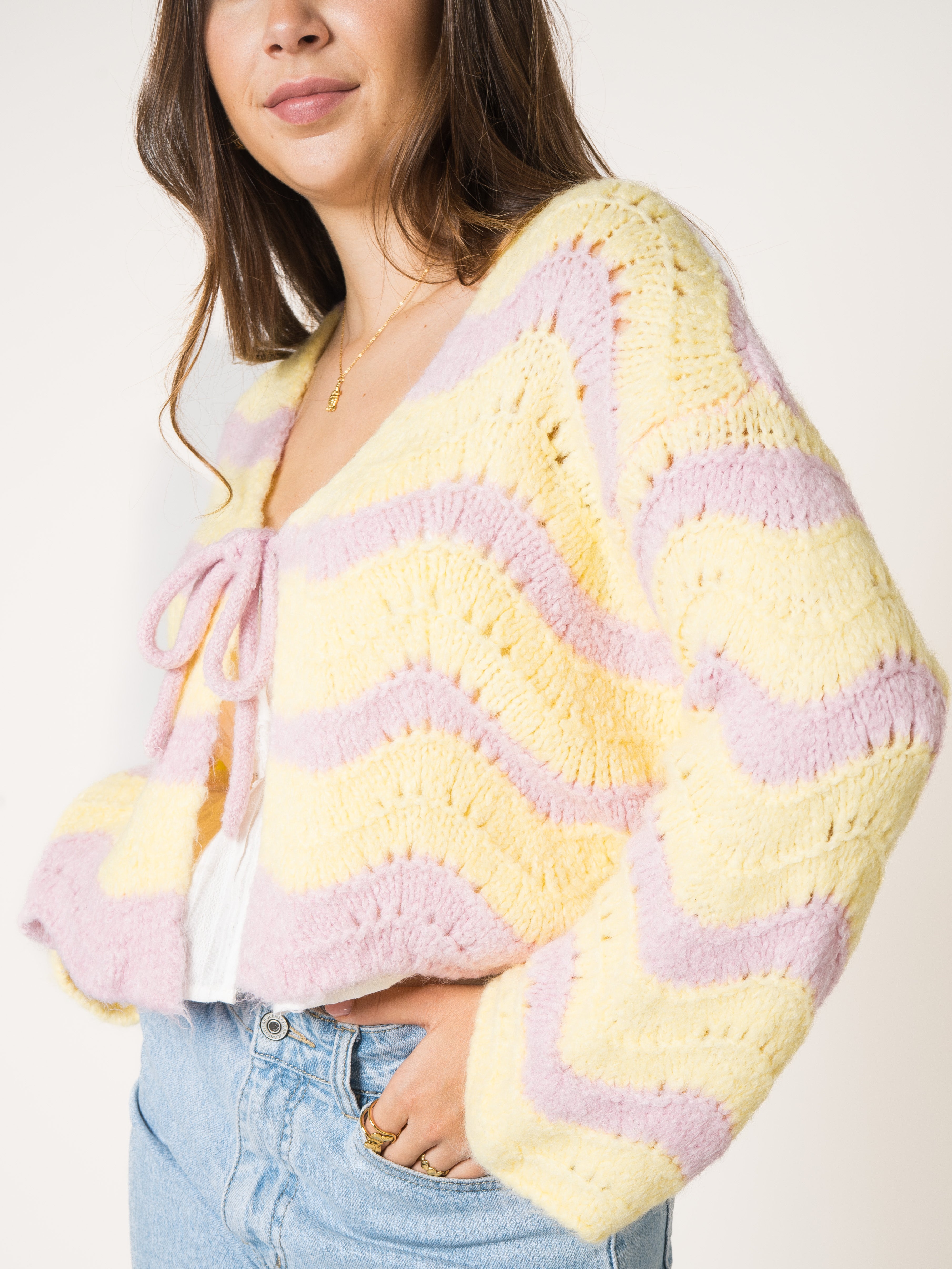 #Farbe_Gelb mit Rosa