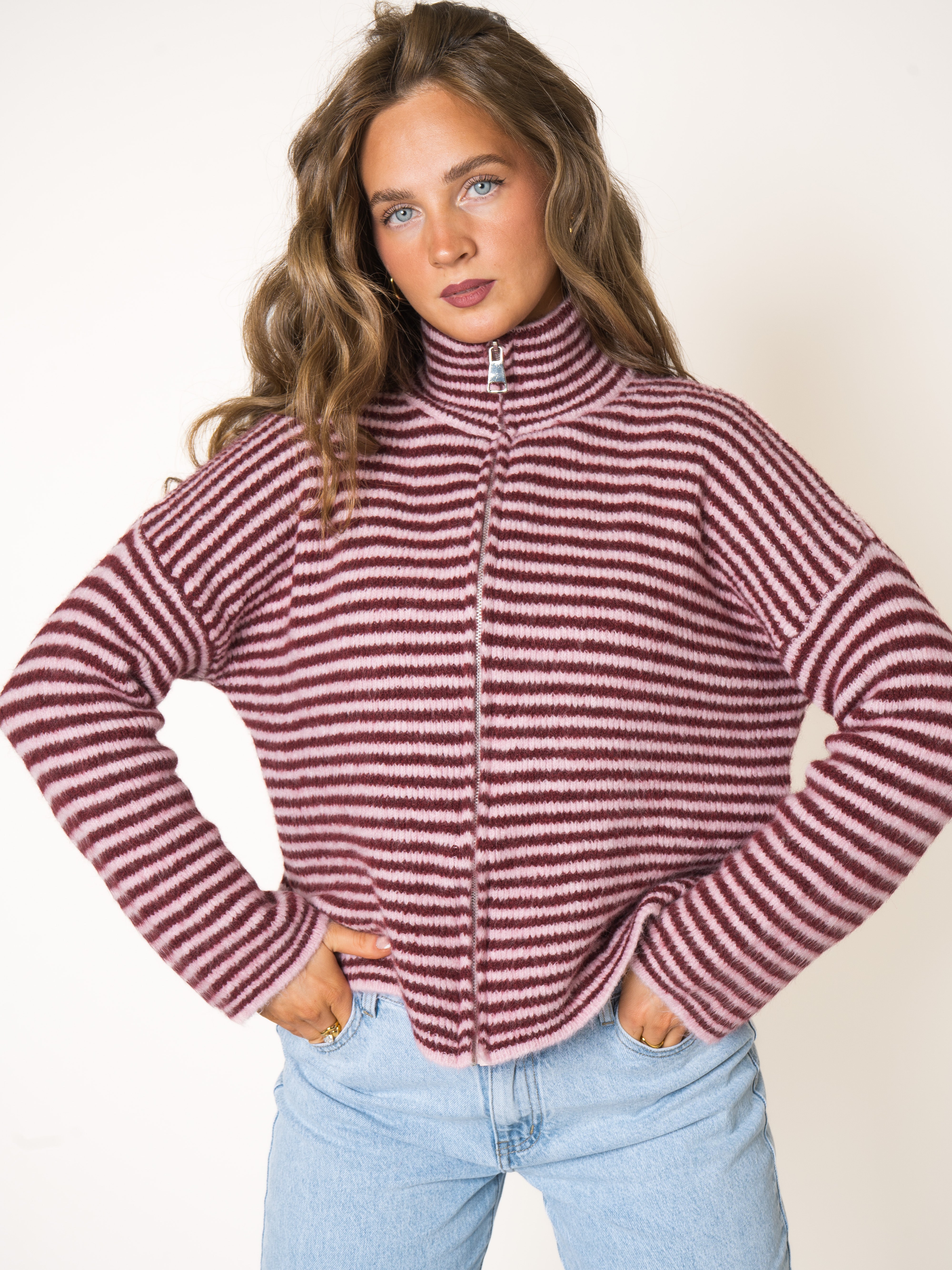 #Farbe_Rosa mit Bordeaux