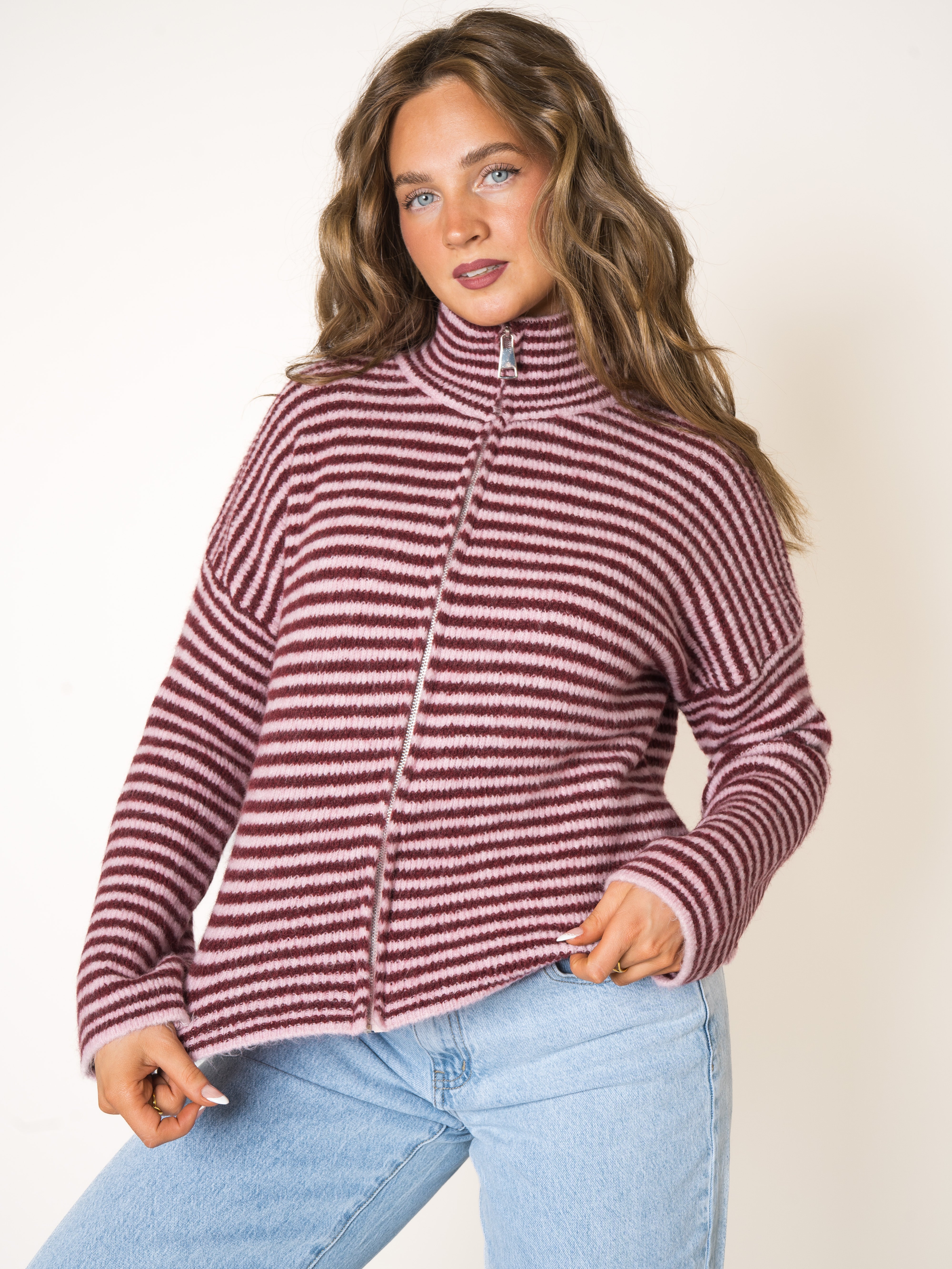 #Farbe_Rosa mit Bordeaux