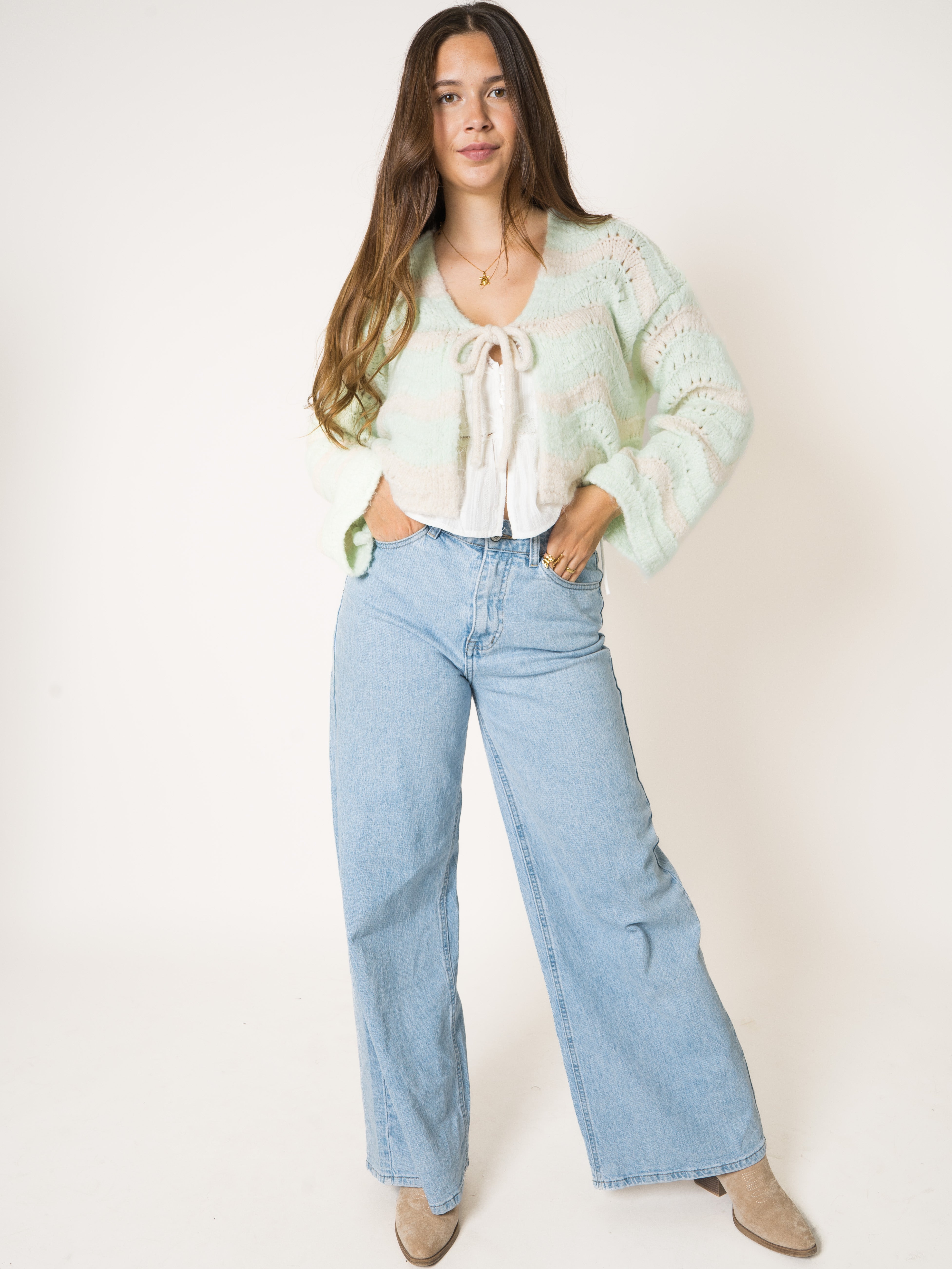 #Farbe_Creme mit Mint