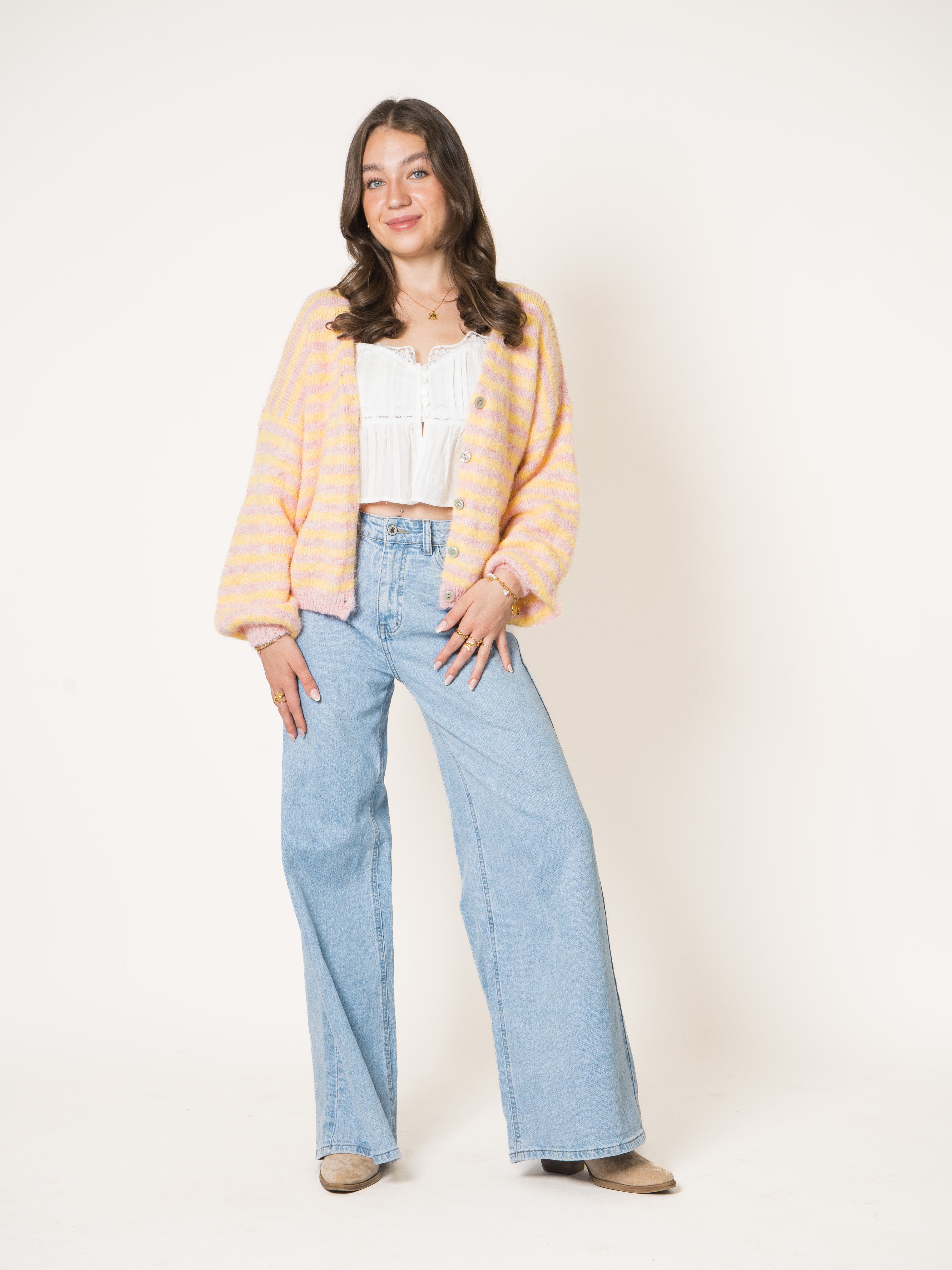 #Farbe_Gelb mit Rosa