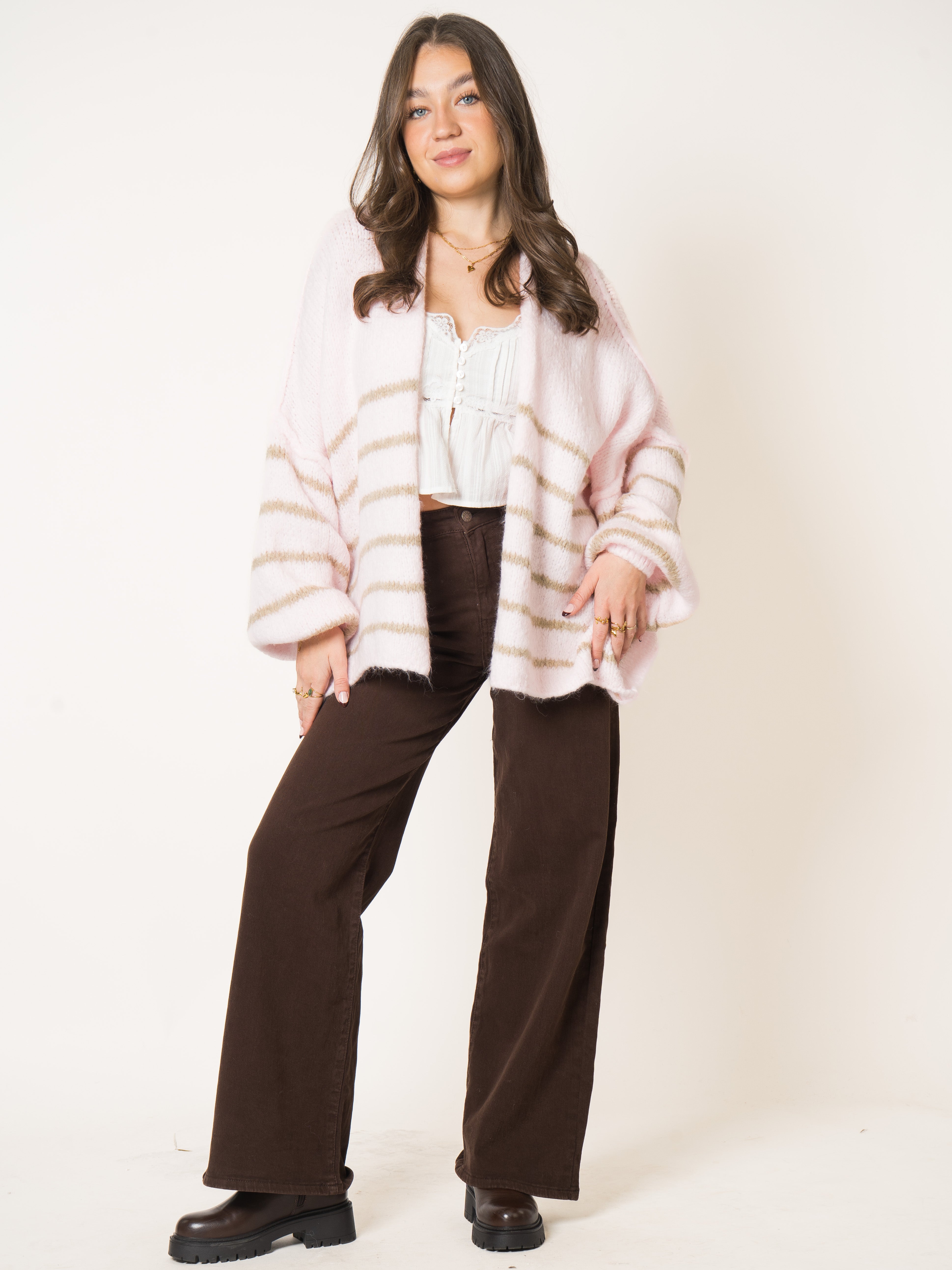 #Farbe_Hellrosa mit Braun