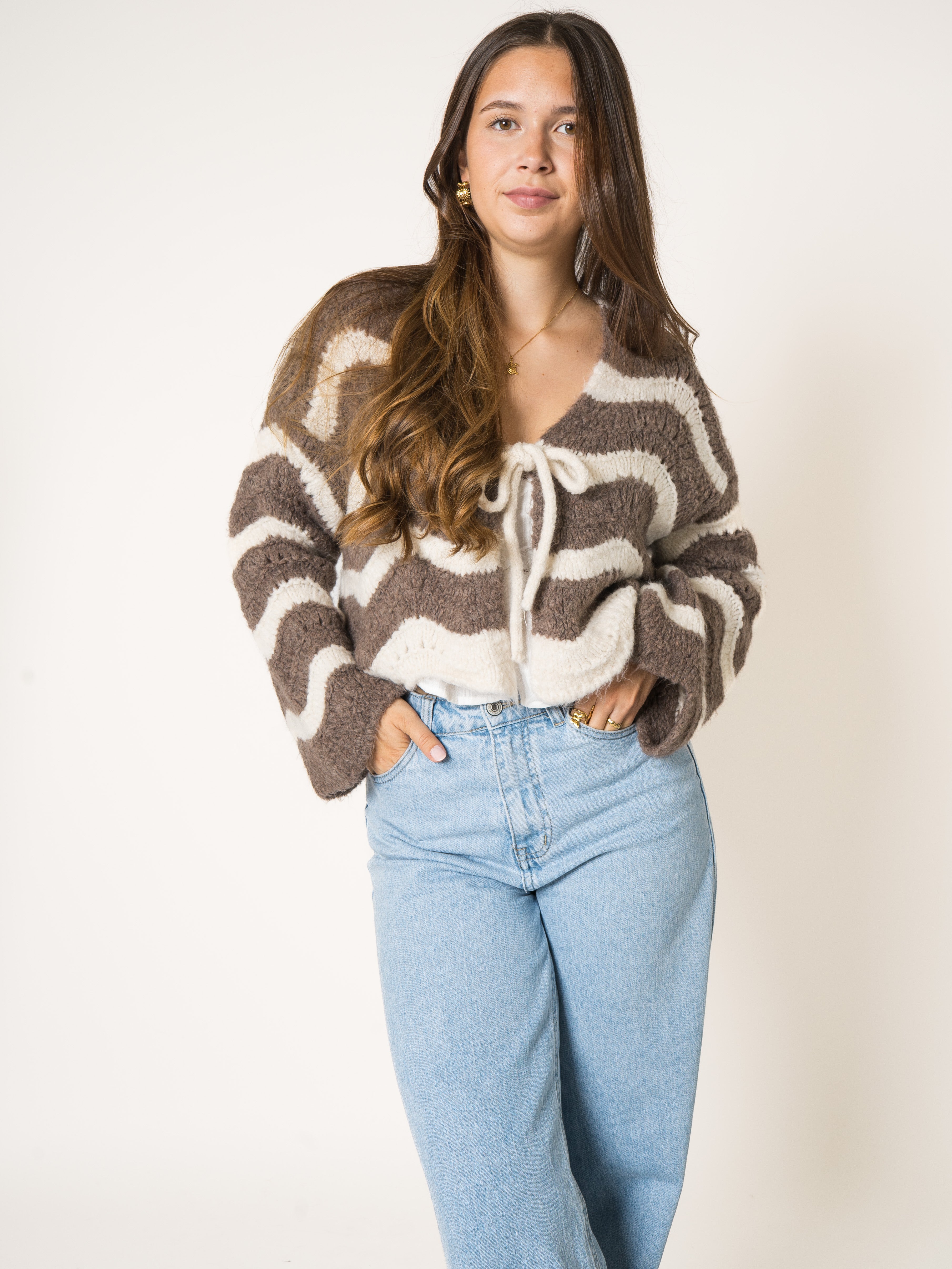 #Farbe_Creme mit Braun