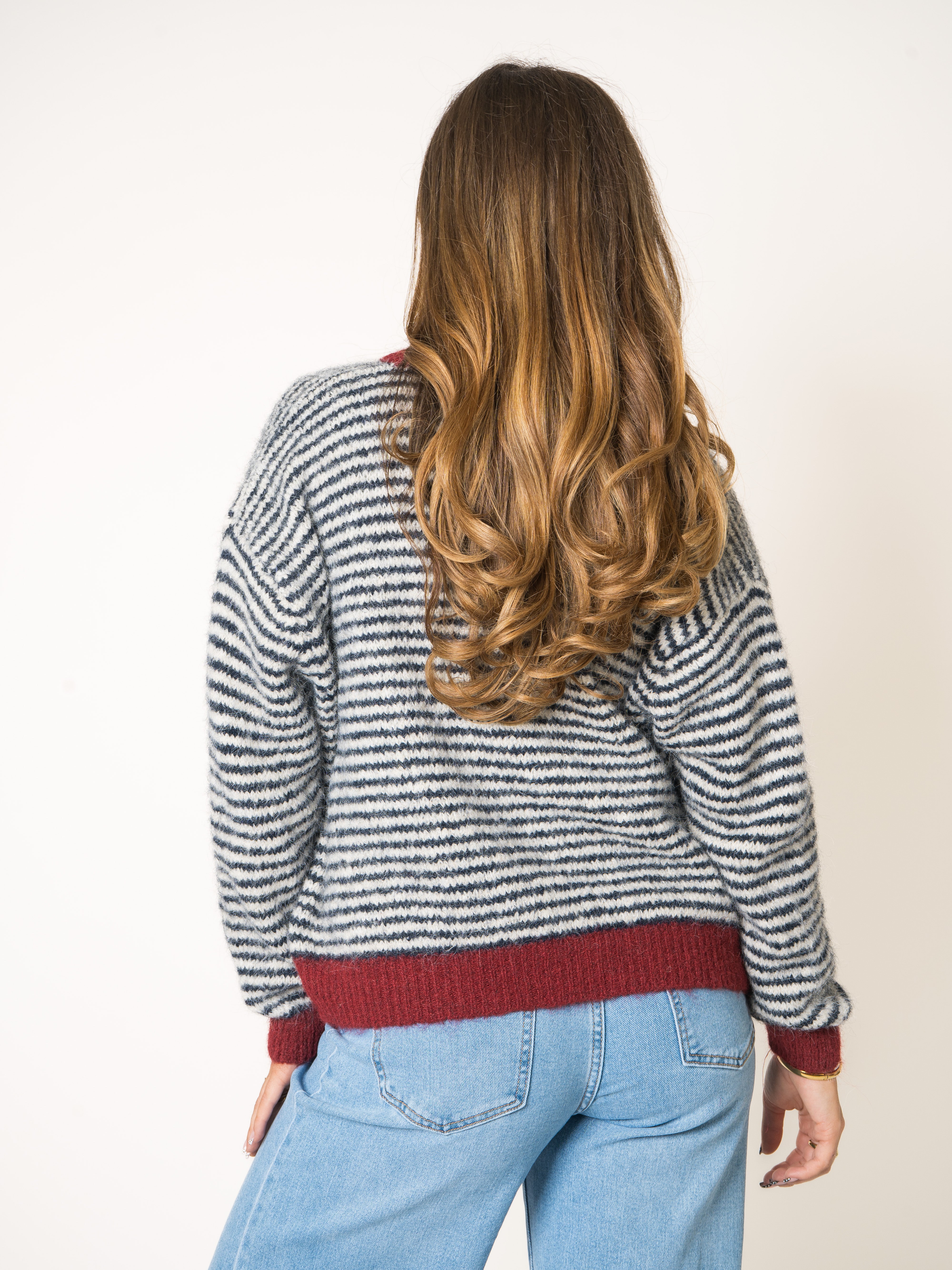 #Farbe_Blau mit Bordeaux