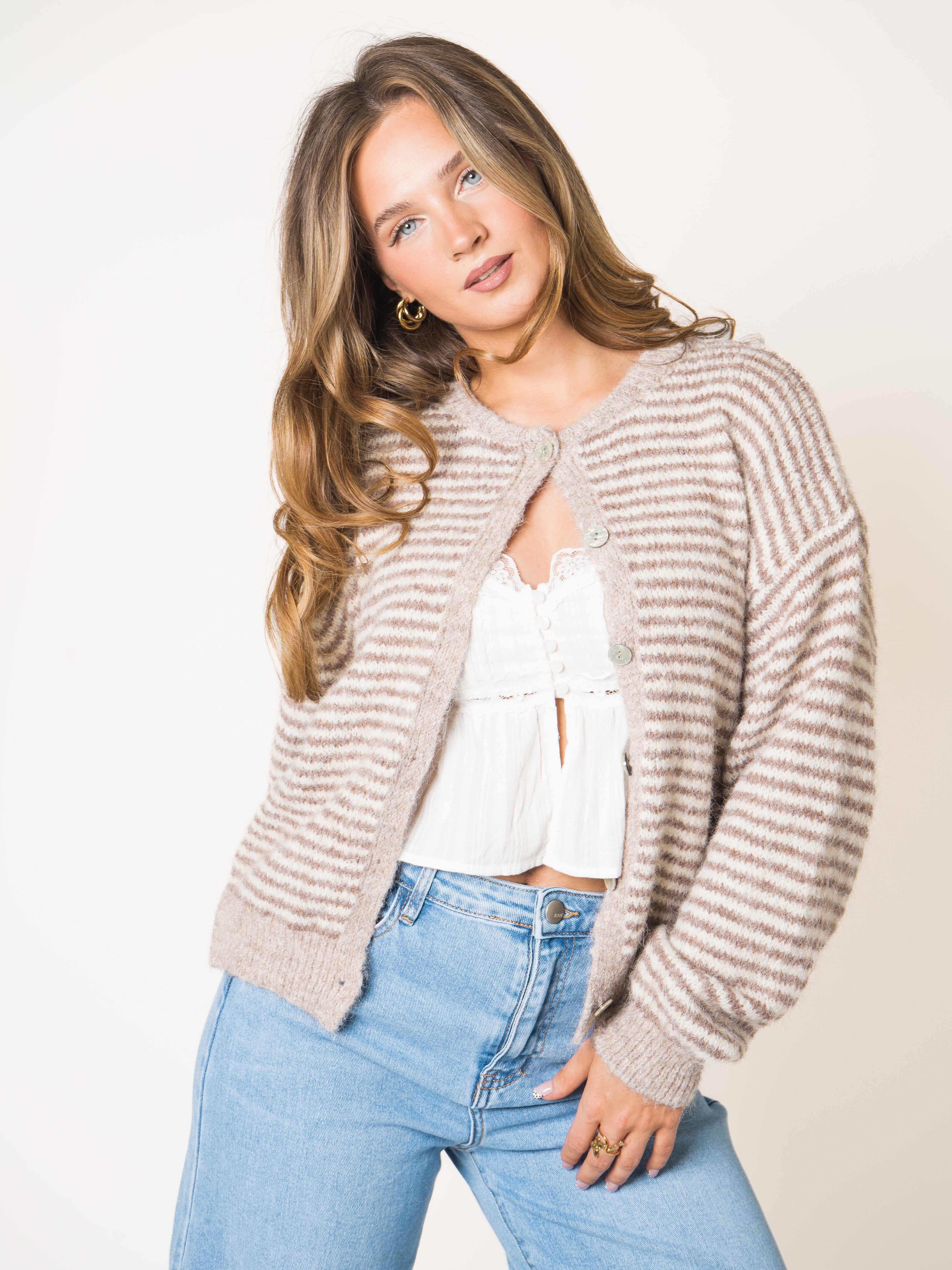 #Farbe_Braun mit Creme