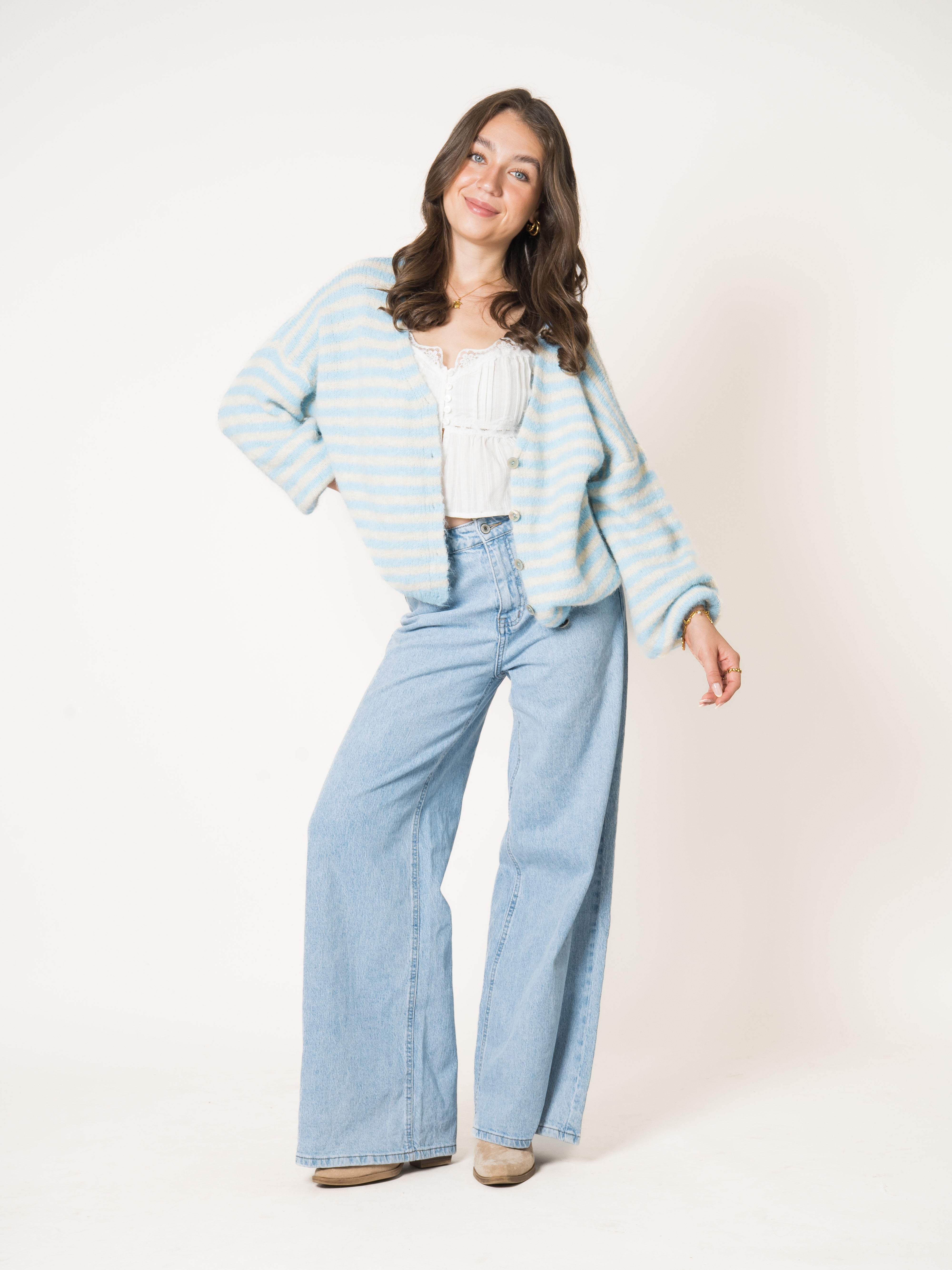 #Farbe_Creme mit Blau