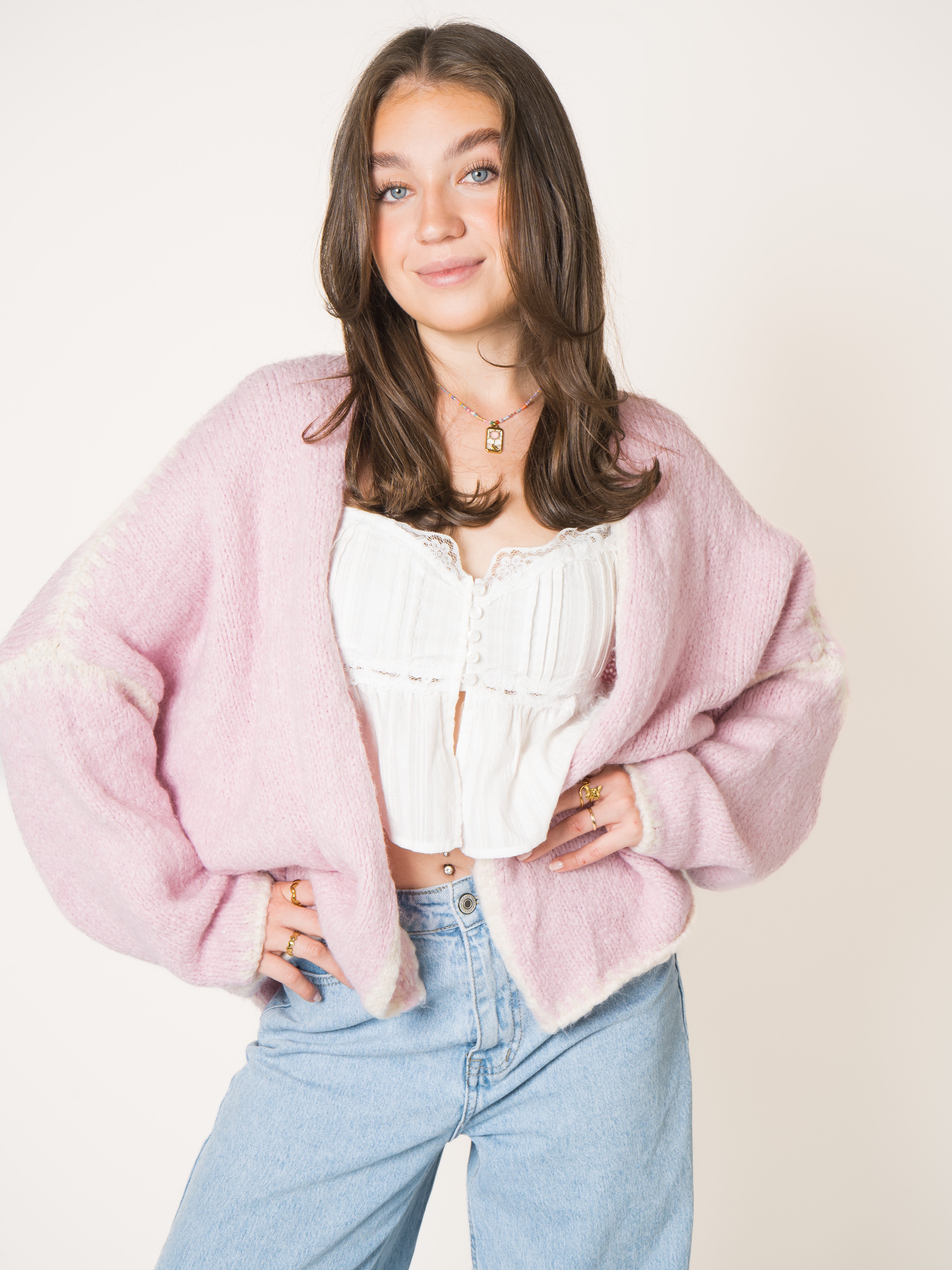 #Farbe_Rosa mit Weiß