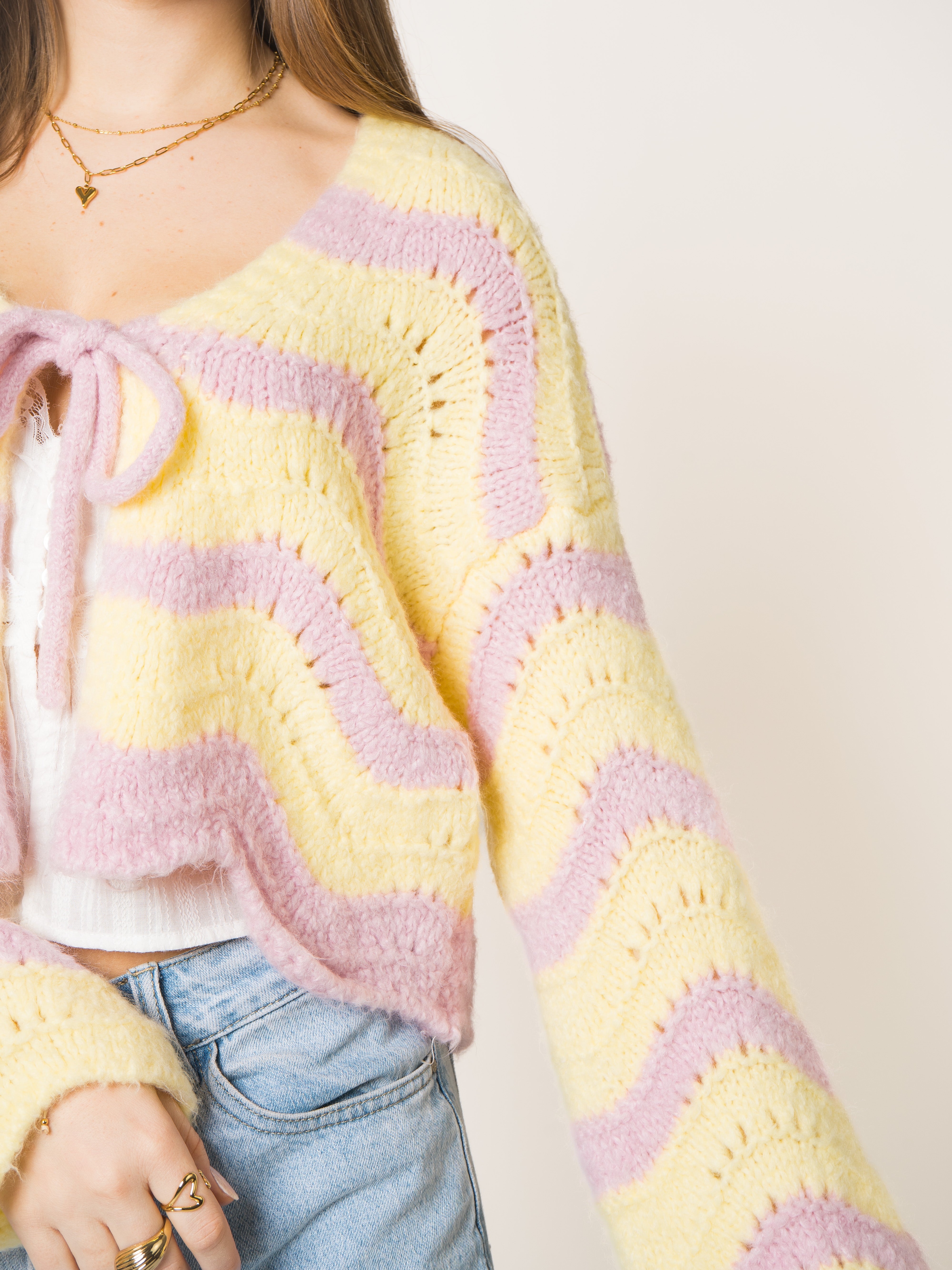 #Farbe_Gelb mit Rosa