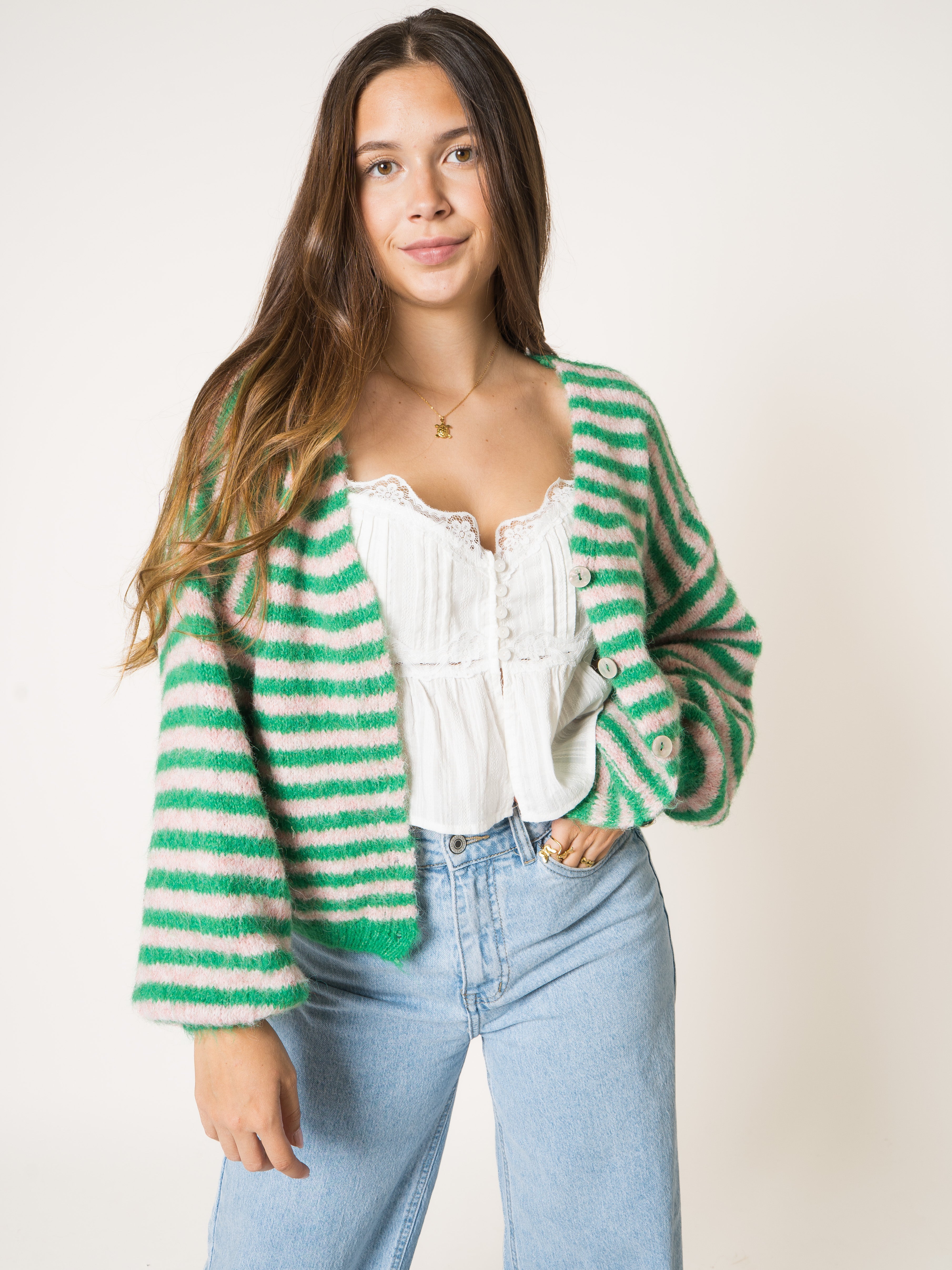 #Farbe_Rosa mit Grün