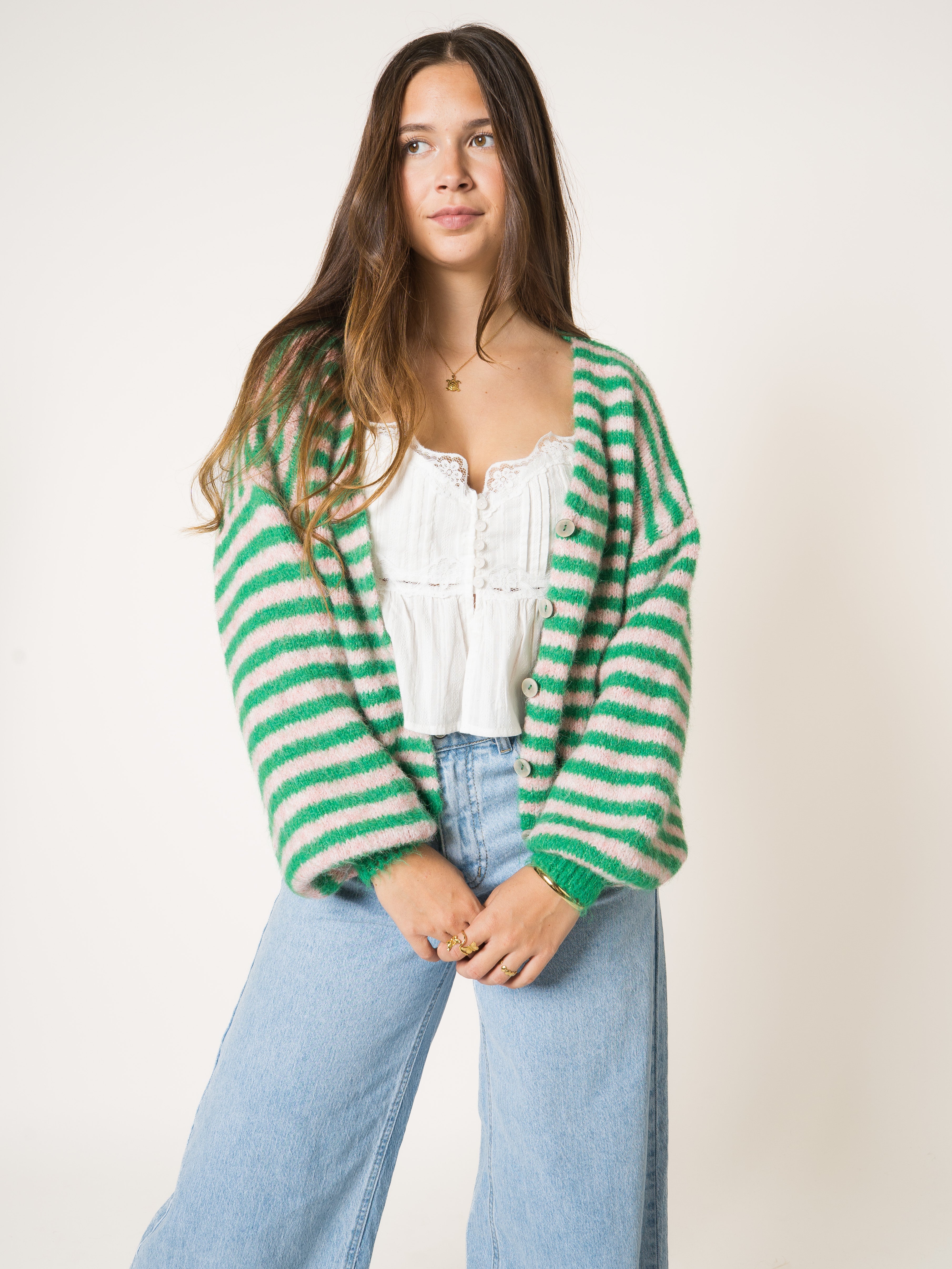 #Farbe_Rosa mit Grün