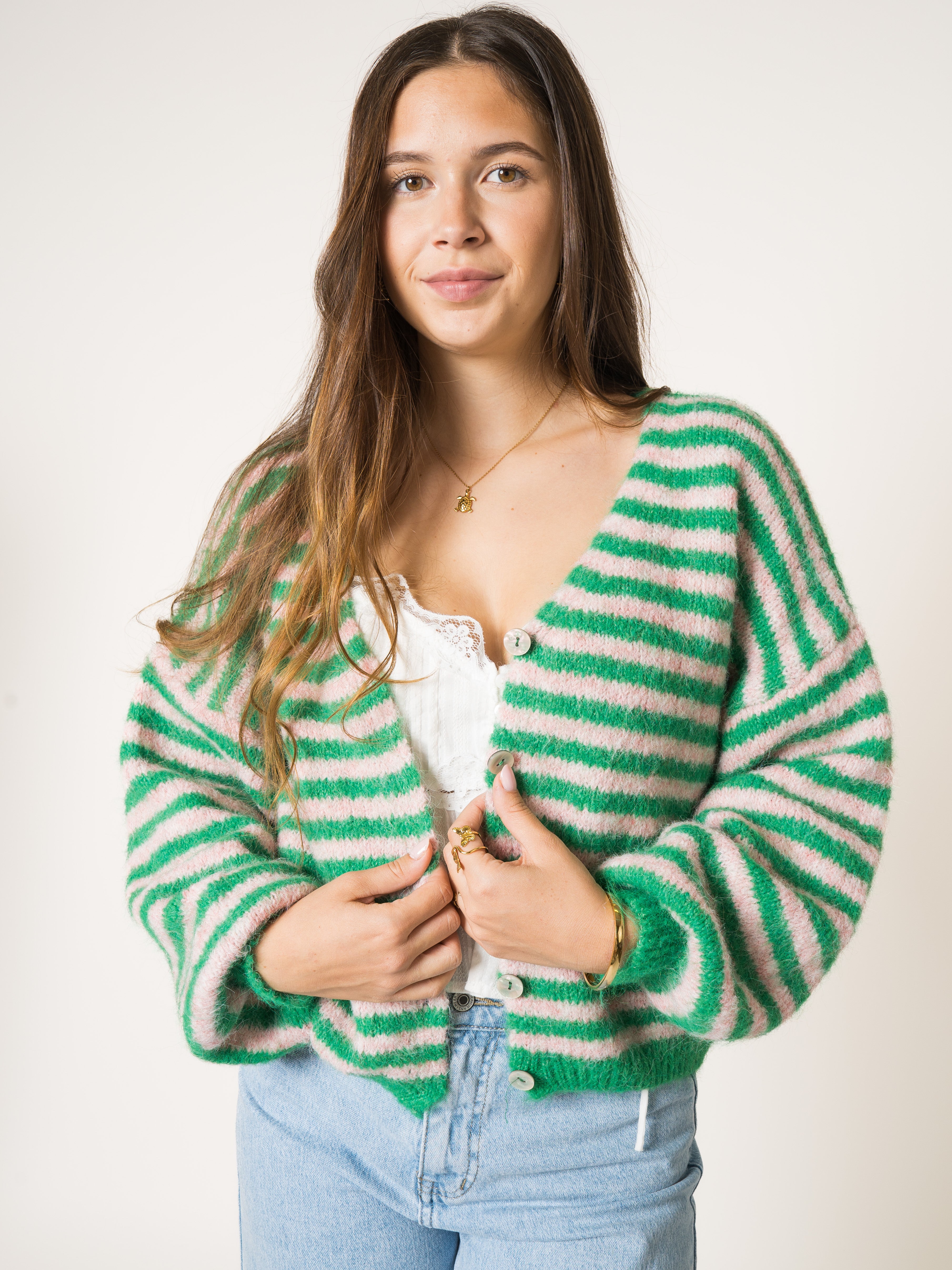 #Farbe_Rosa mit Grün