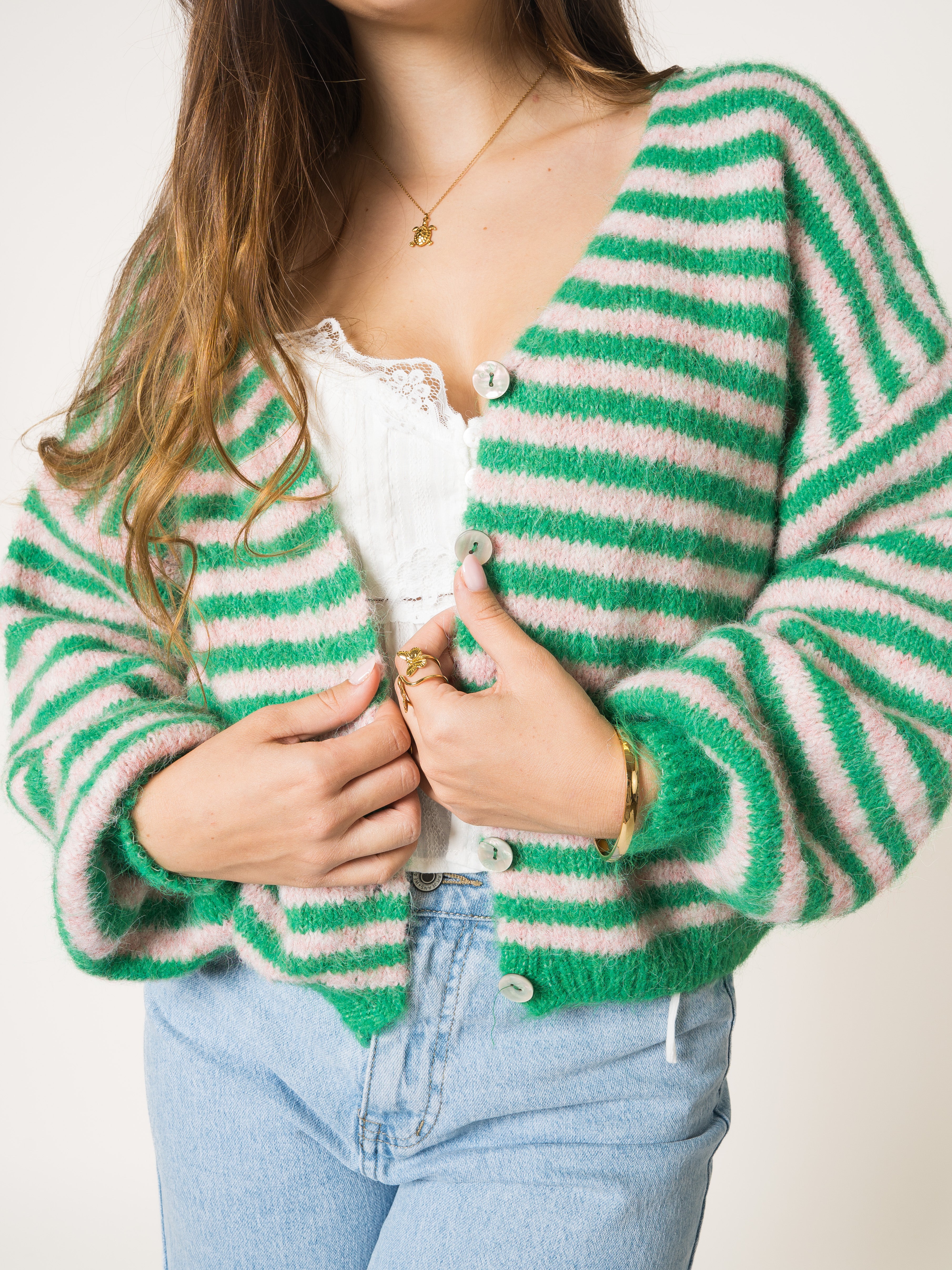 #Farbe_Rosa mit Grün