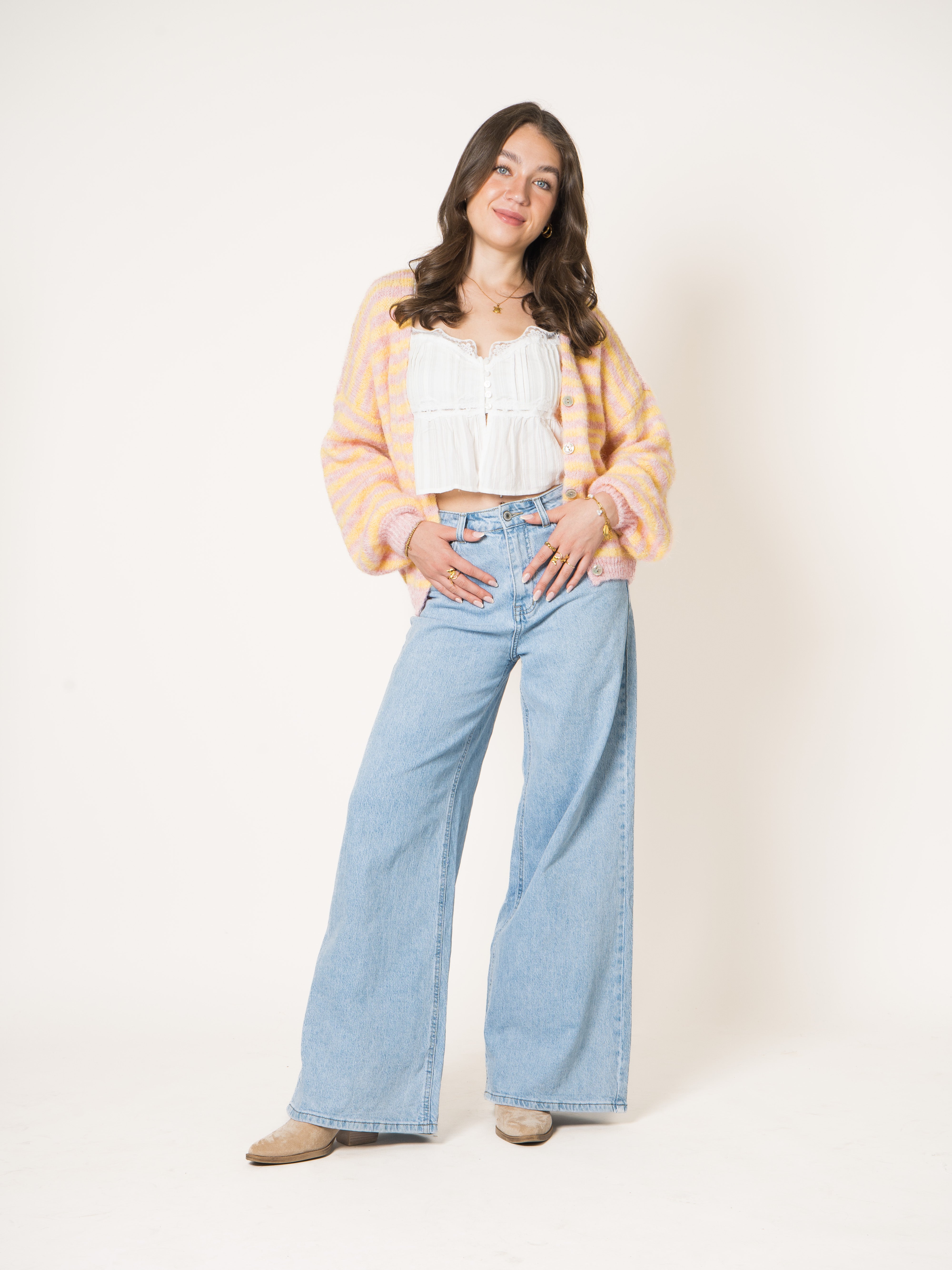 #Farbe_Gelb mit Rosa