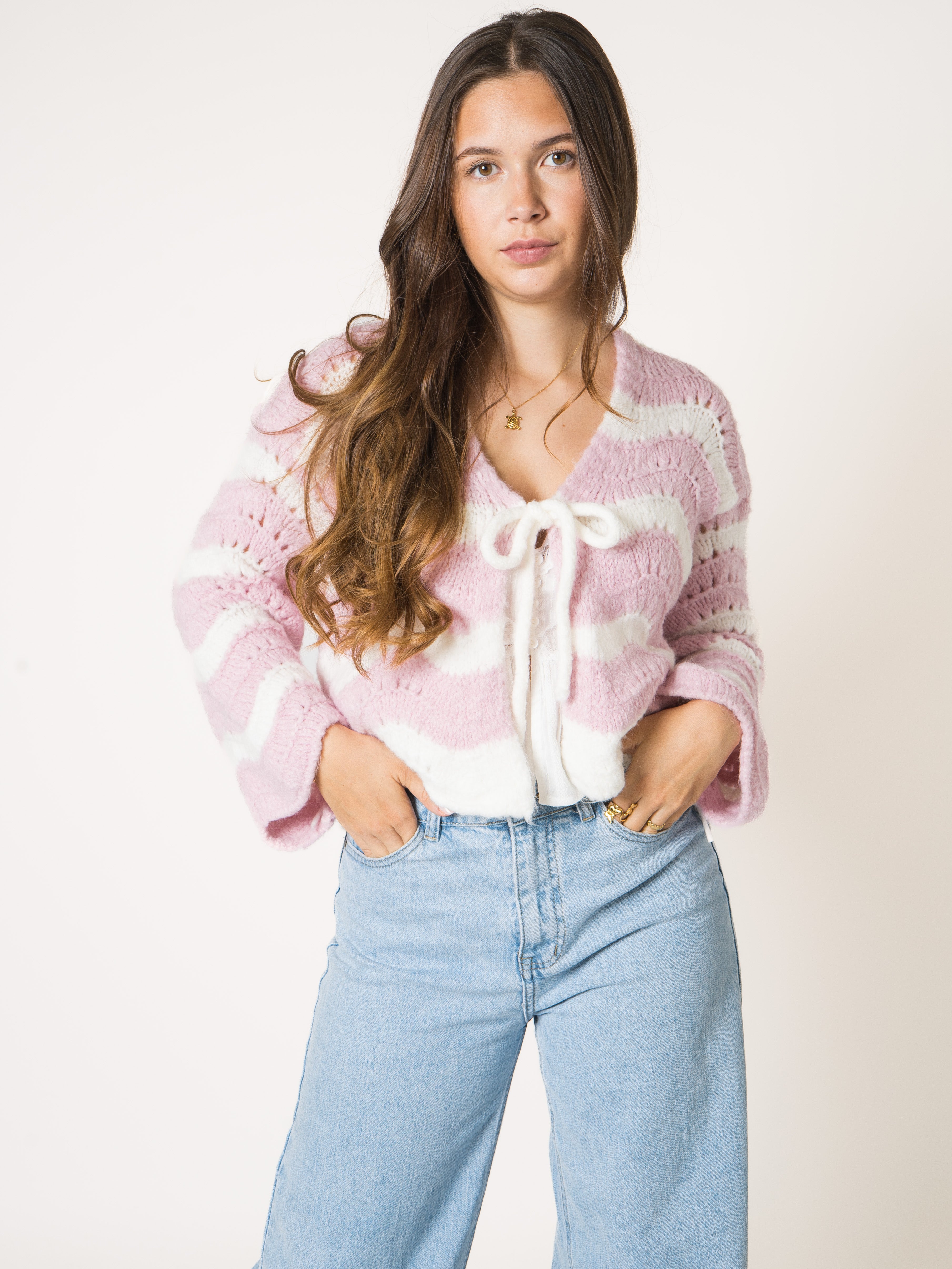 #Farbe_Weiß mit Rosa