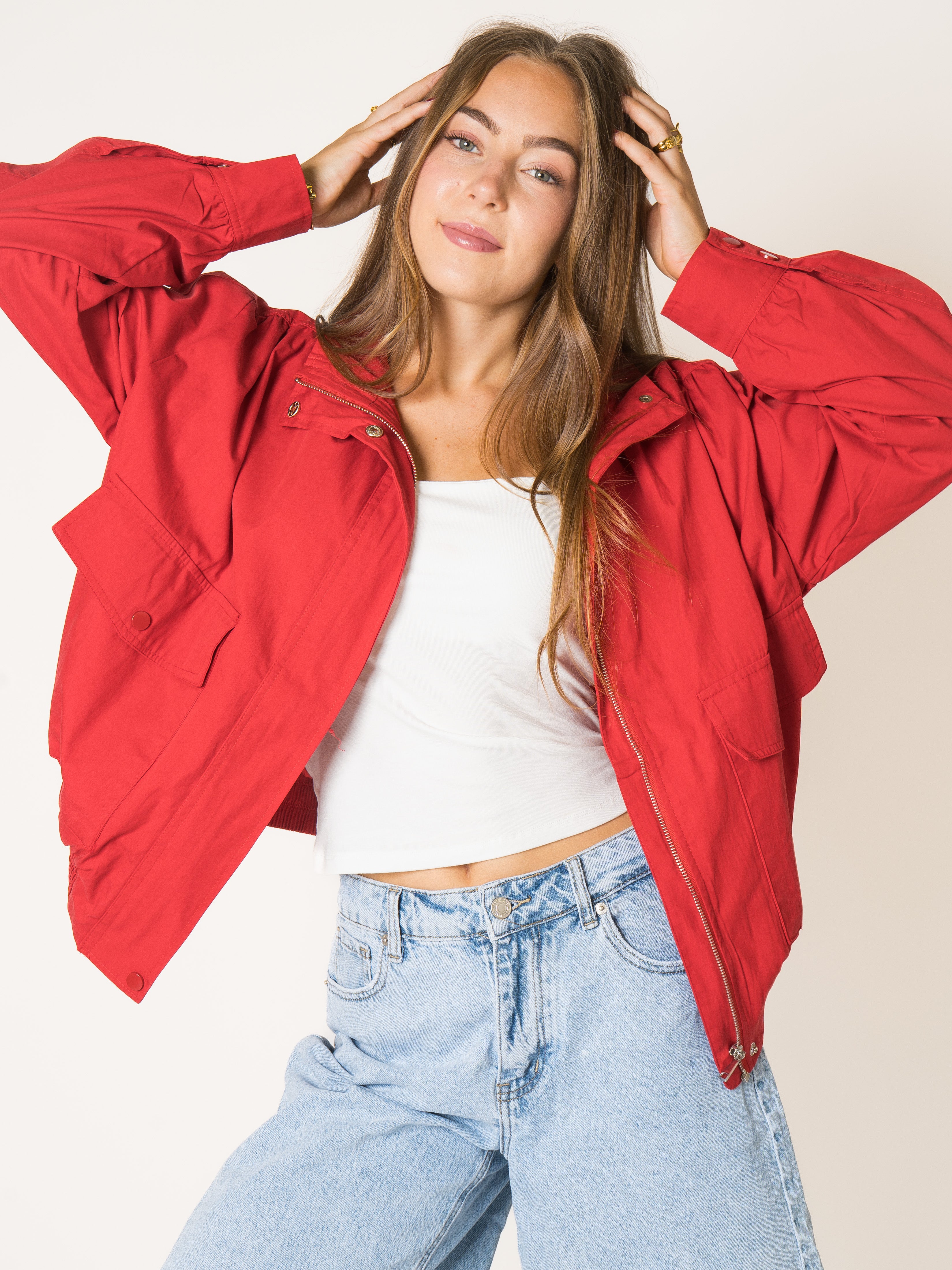 Cherry Dream Bomber Jacket