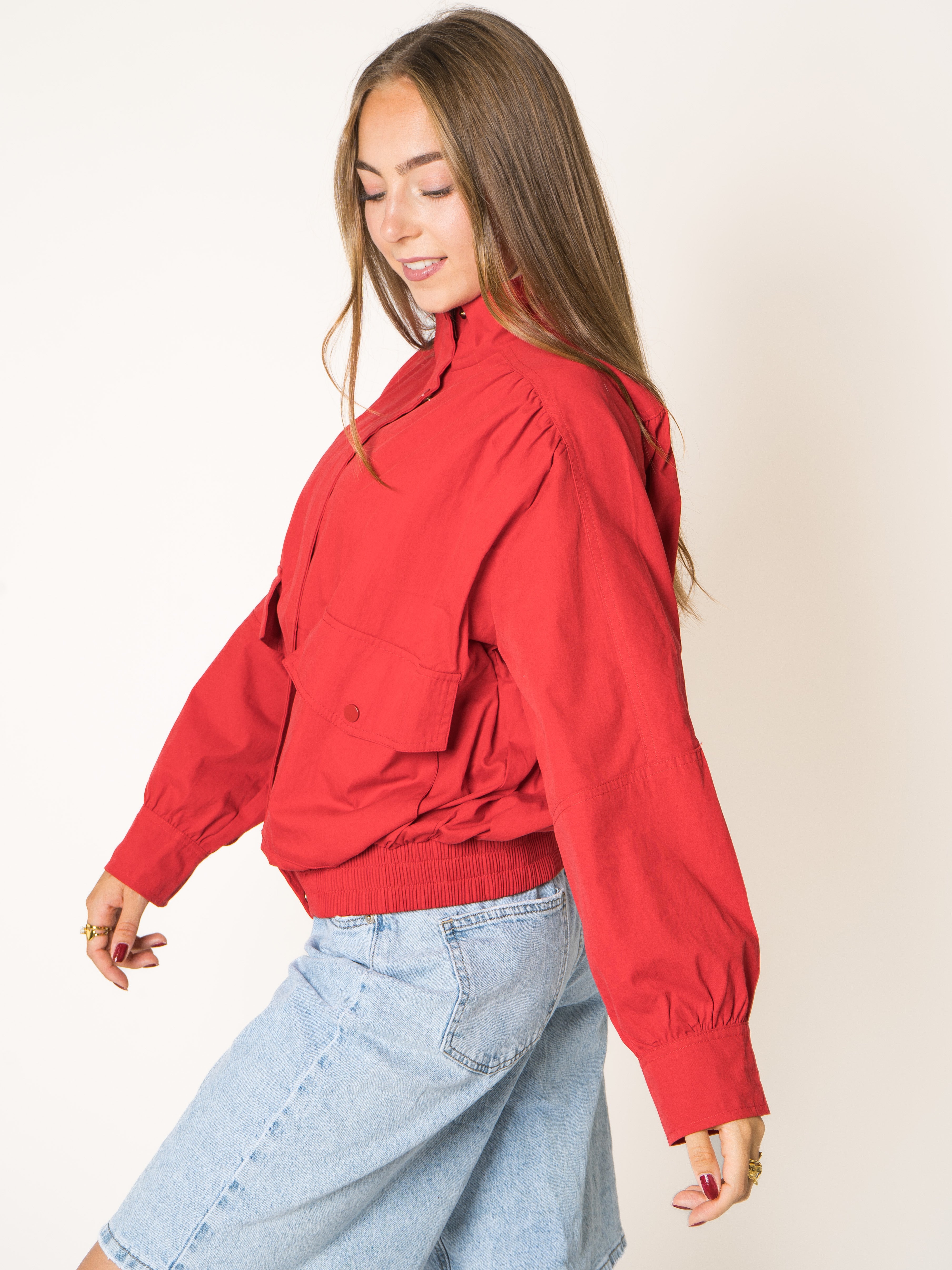Cherry Dream Bomber Jacket