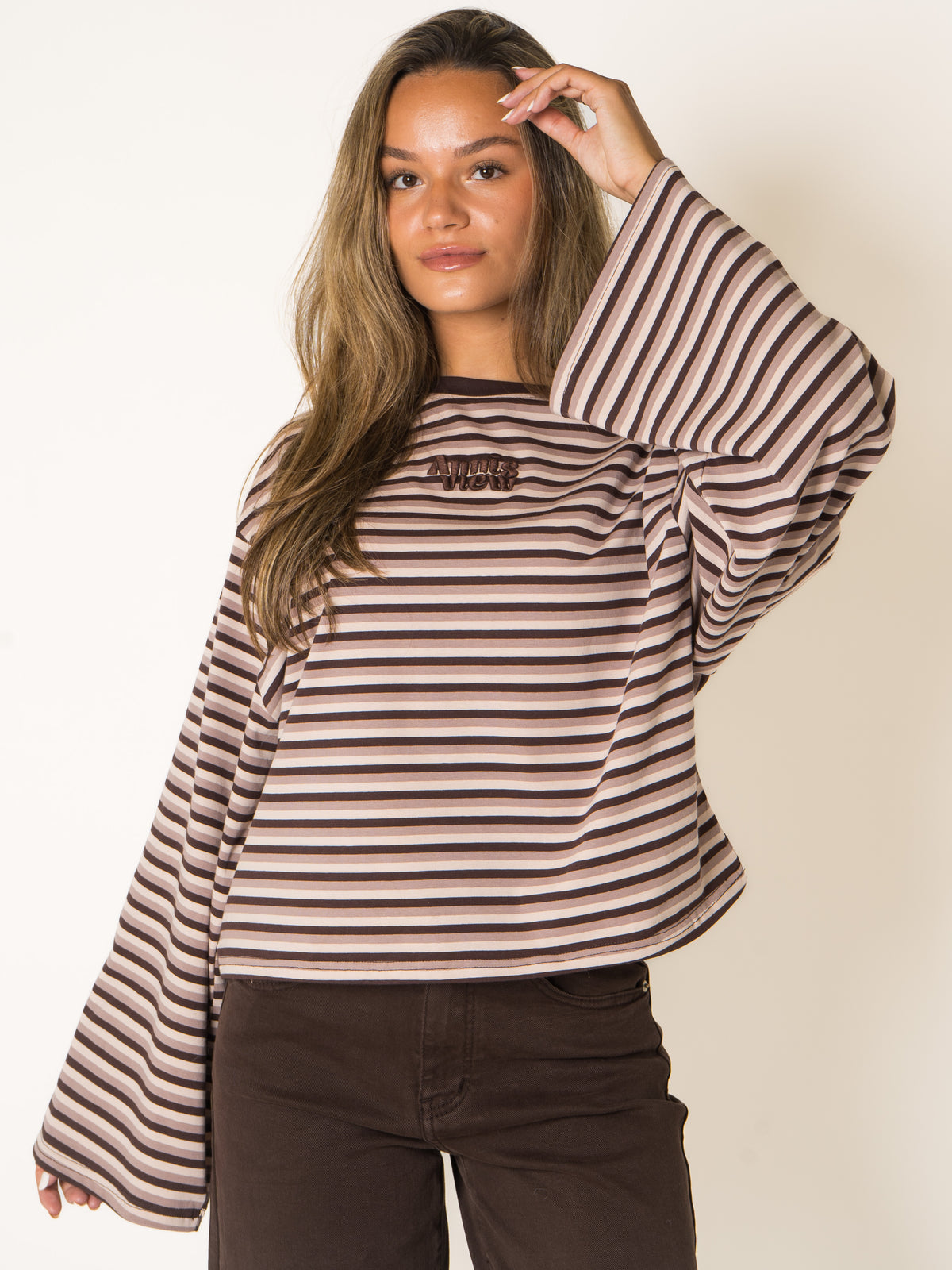 Oversized Longsleeve Cinnamon