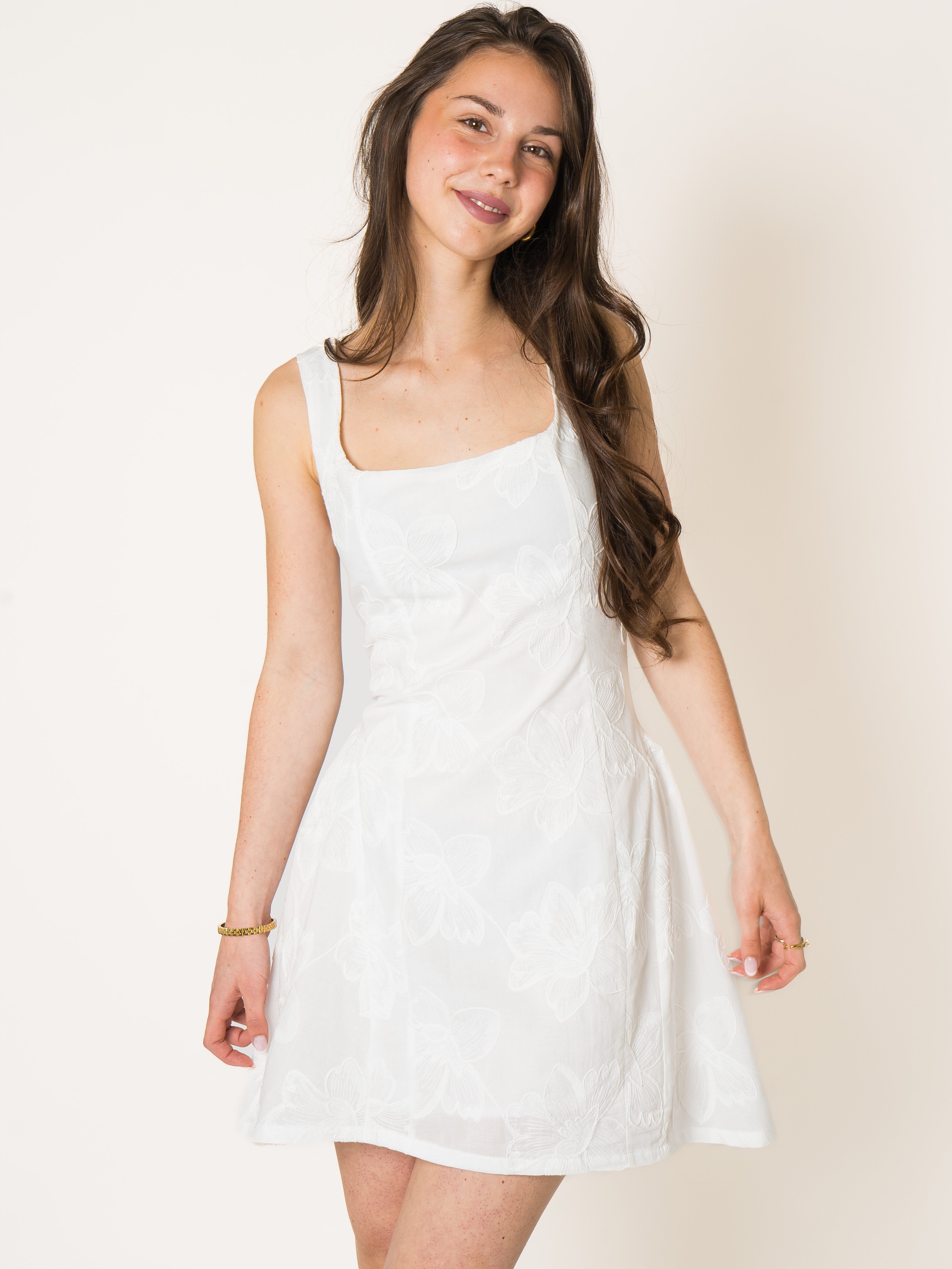 Flowerspell Cotton Minidress