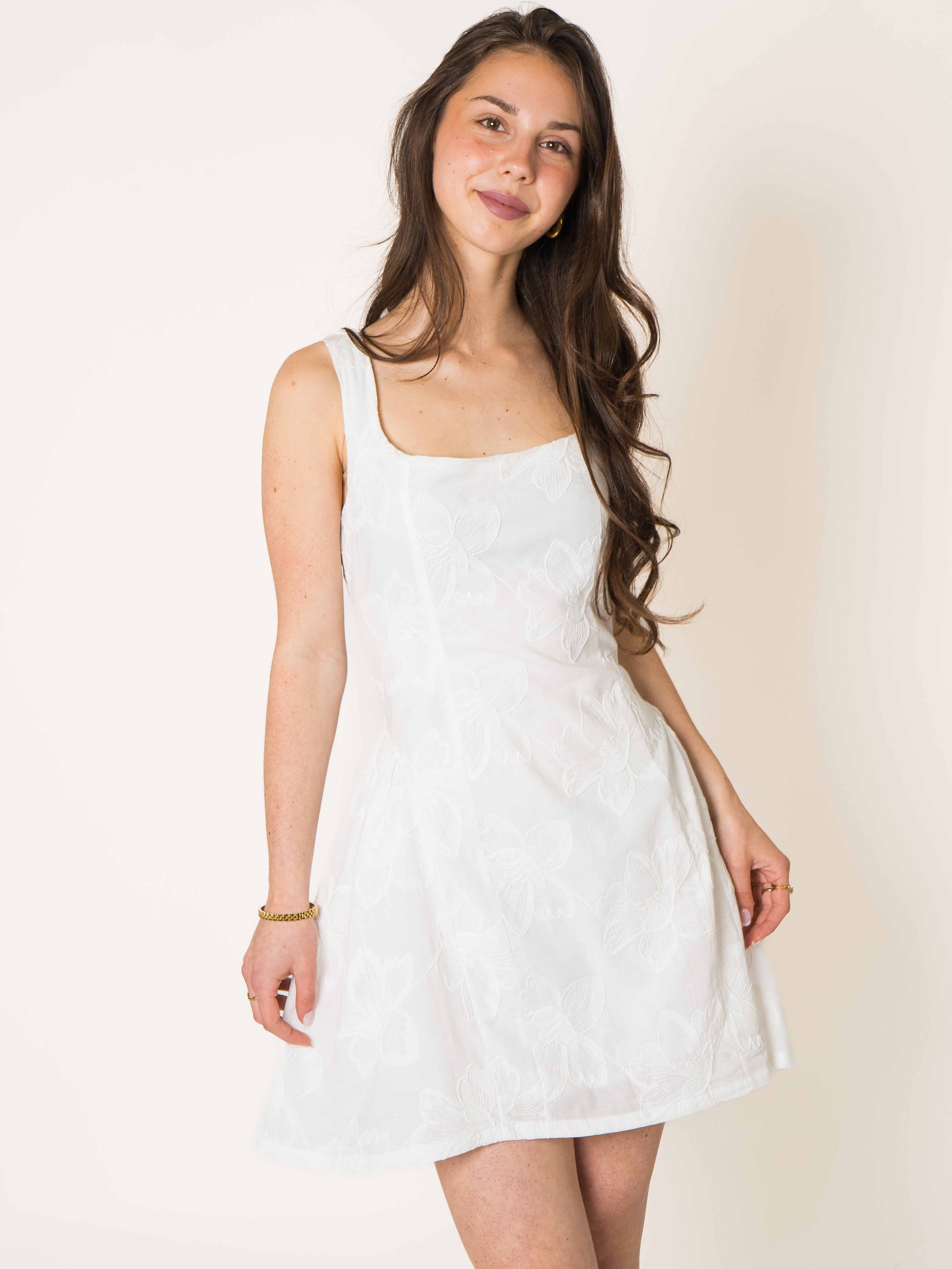 Flowerspell Cotton Minidress