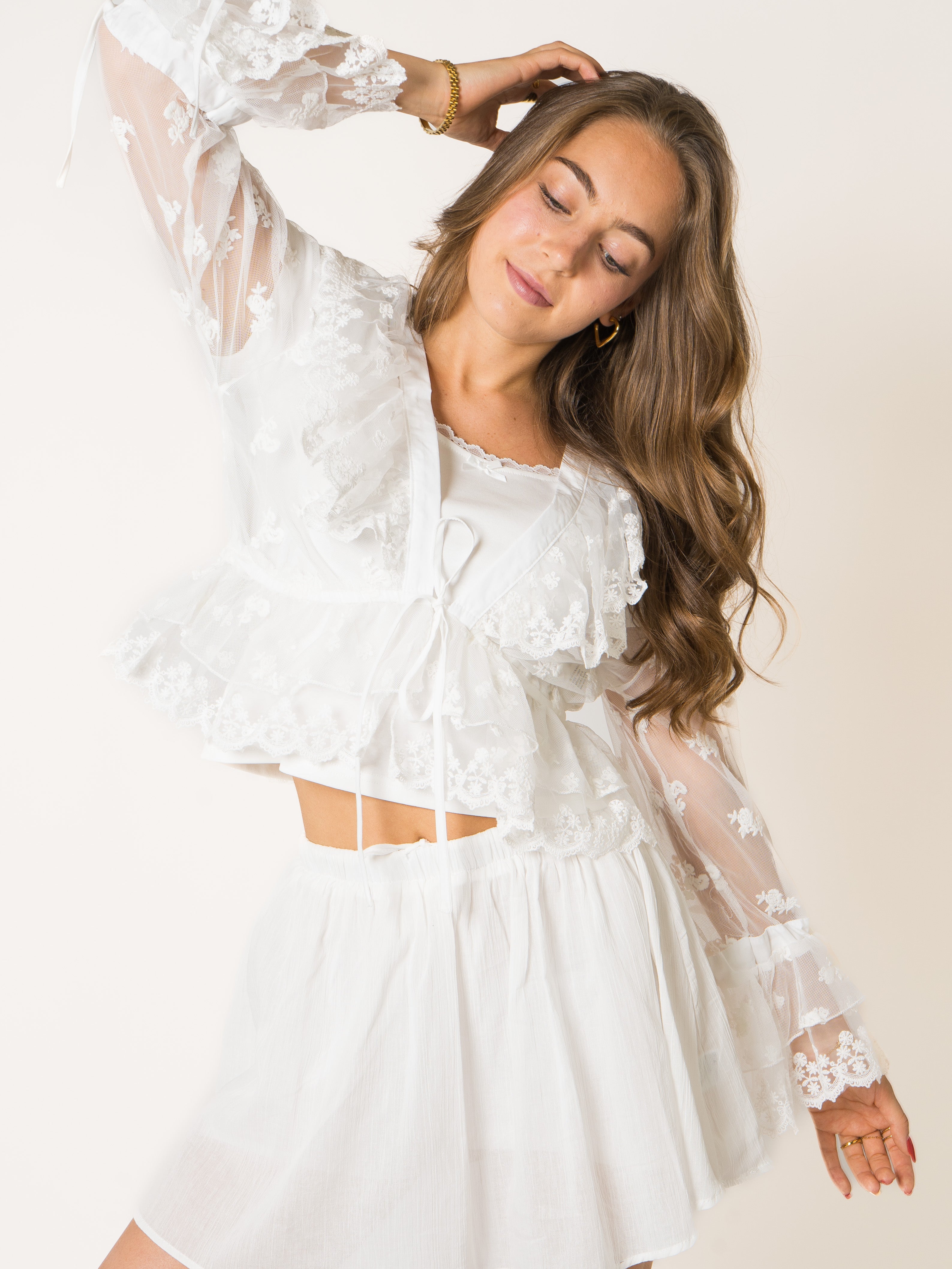 In Your Dreams Lace Cardigan