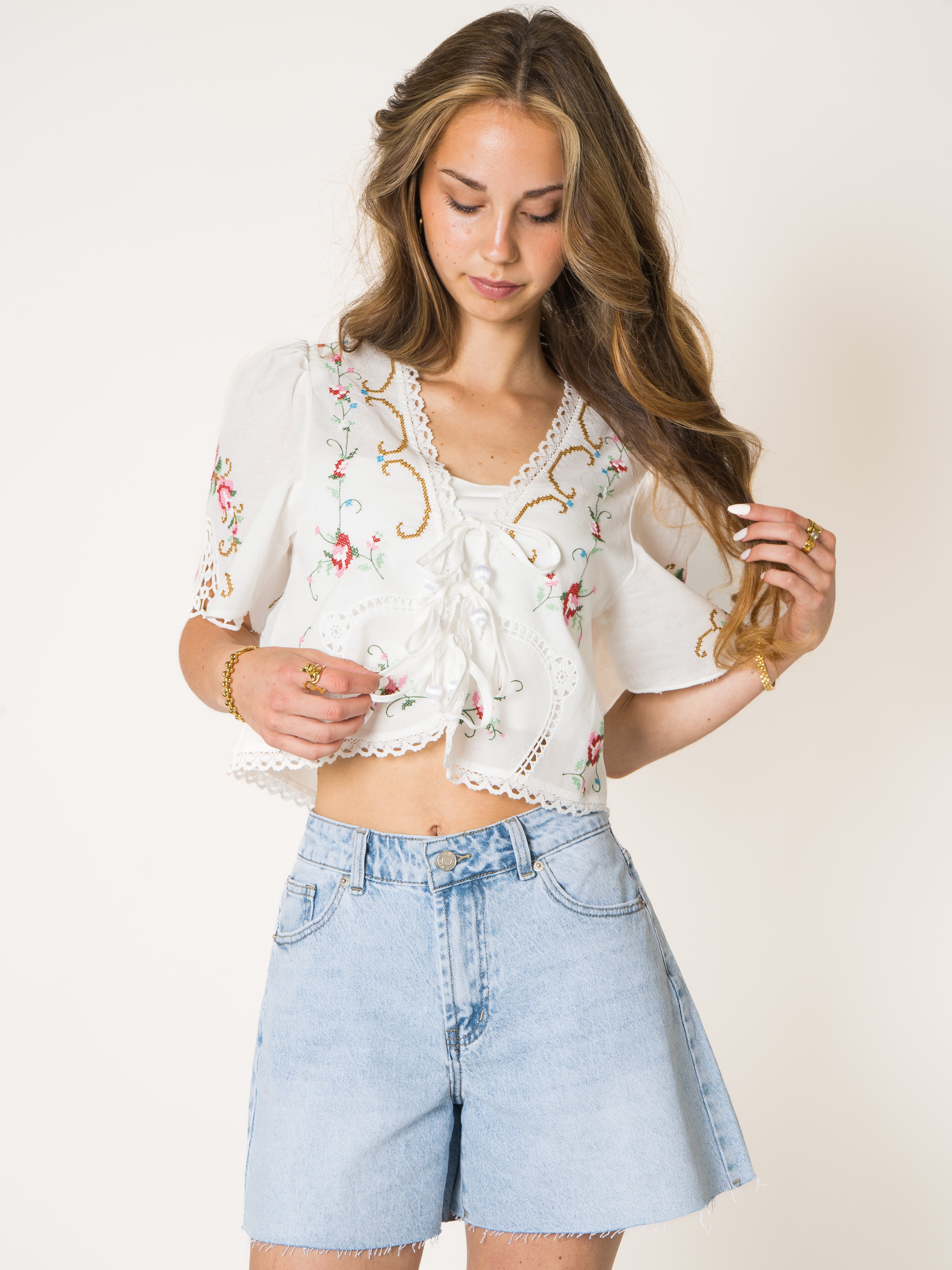 Wildest Dreams Cotton Blouse