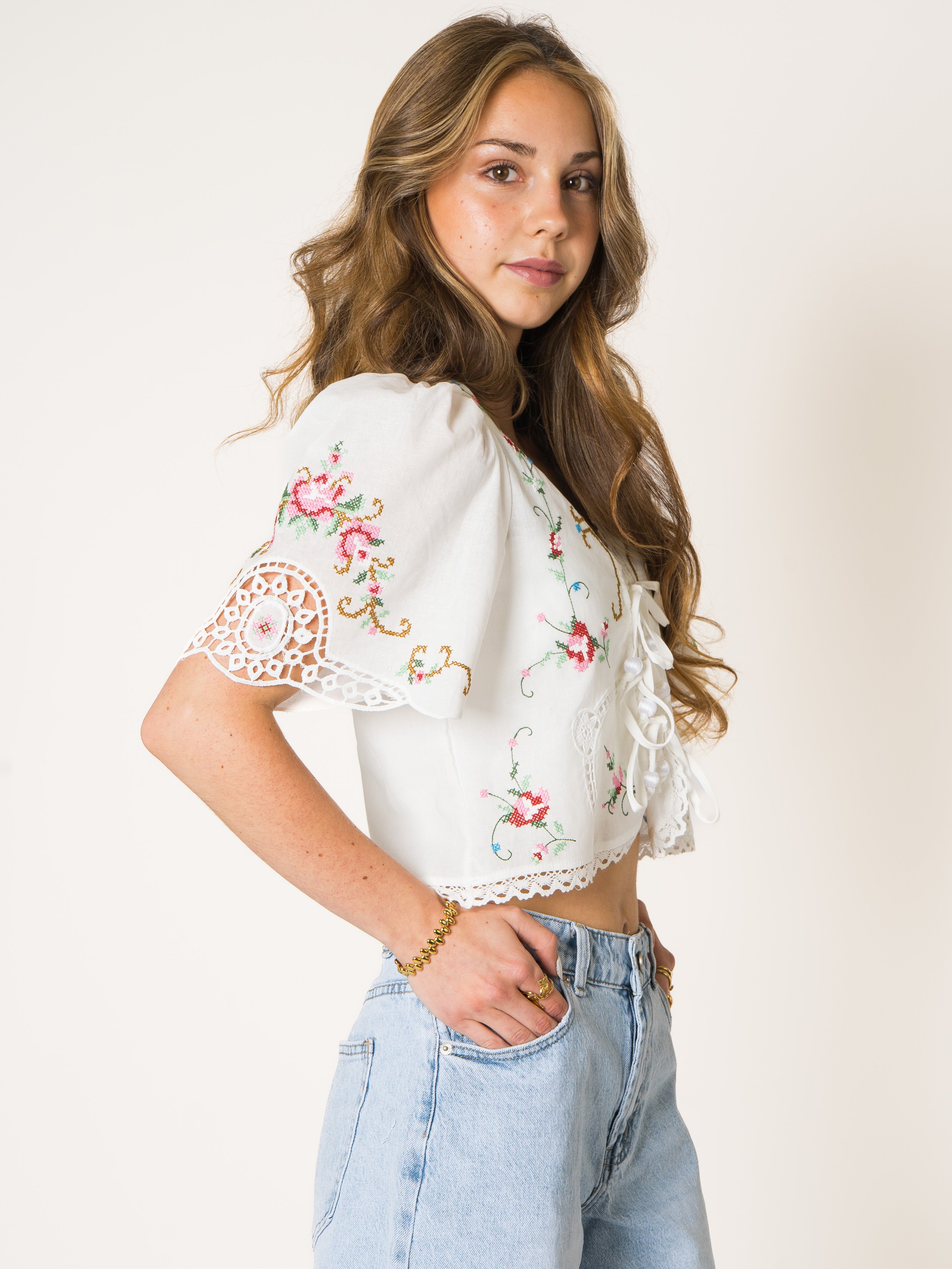 Wildest Dreams Cotton Blouse