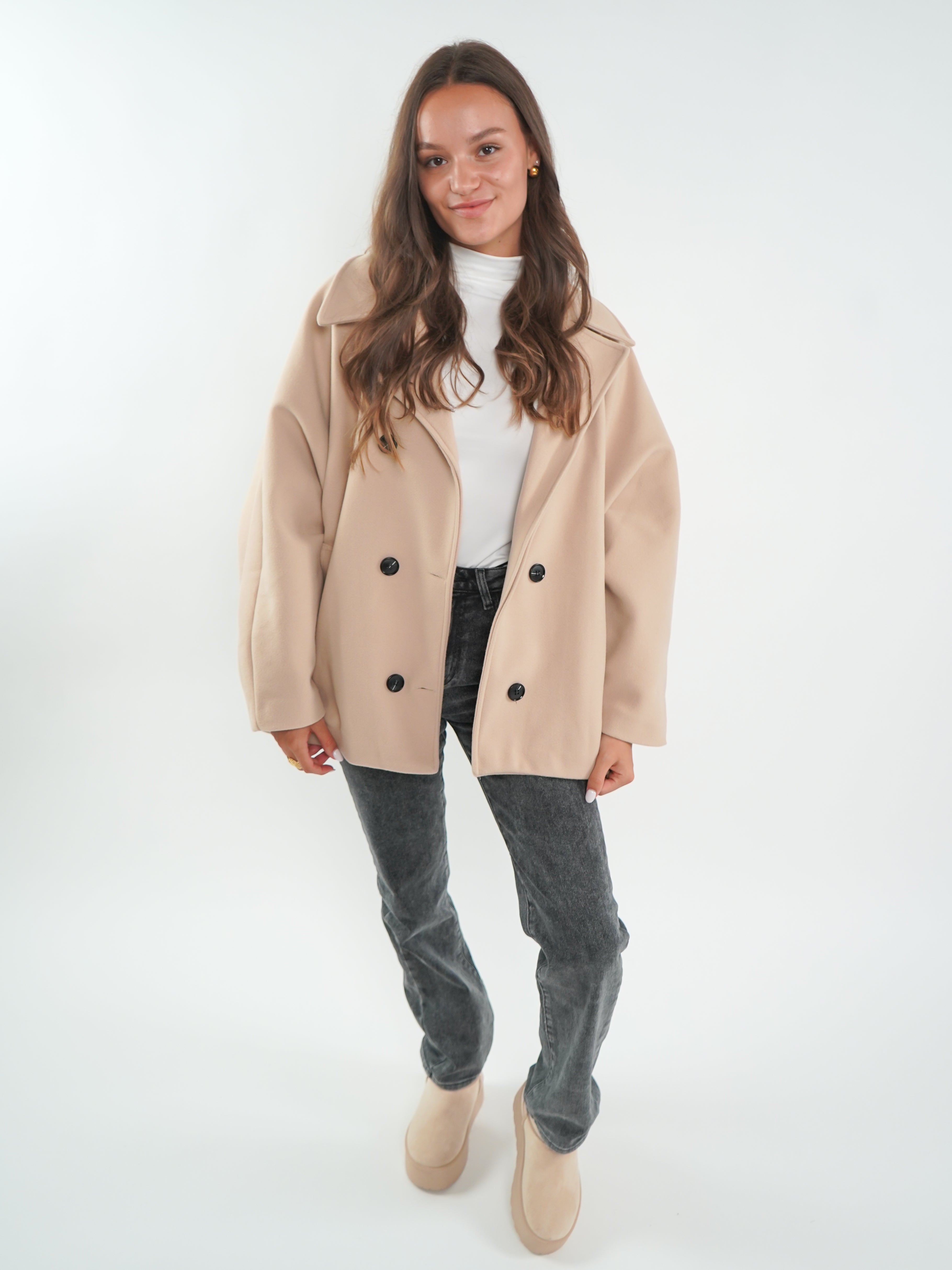 Classic Coat Kyra - Hellbraun