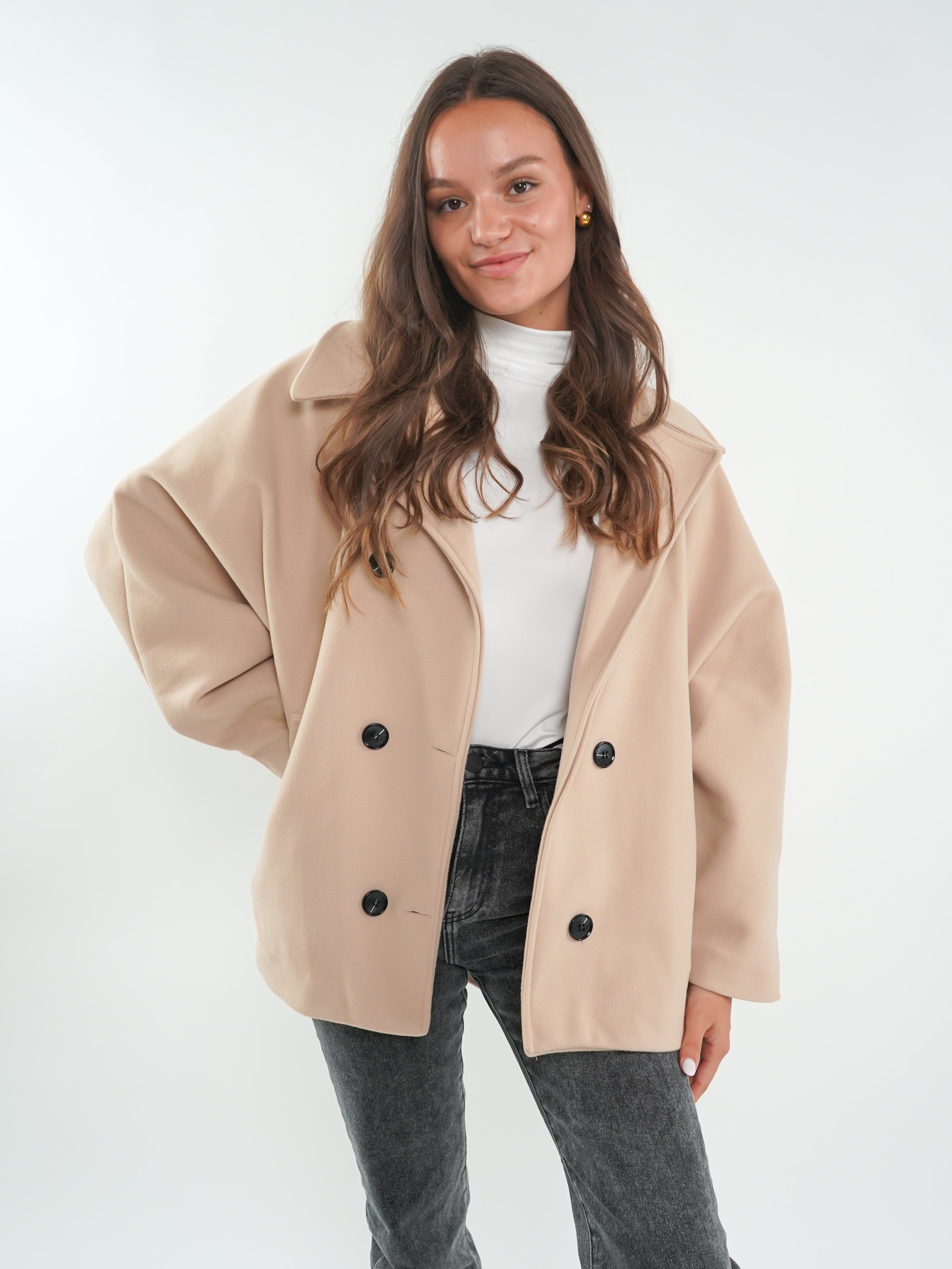 Classic Coat Kyra - Hellbraun