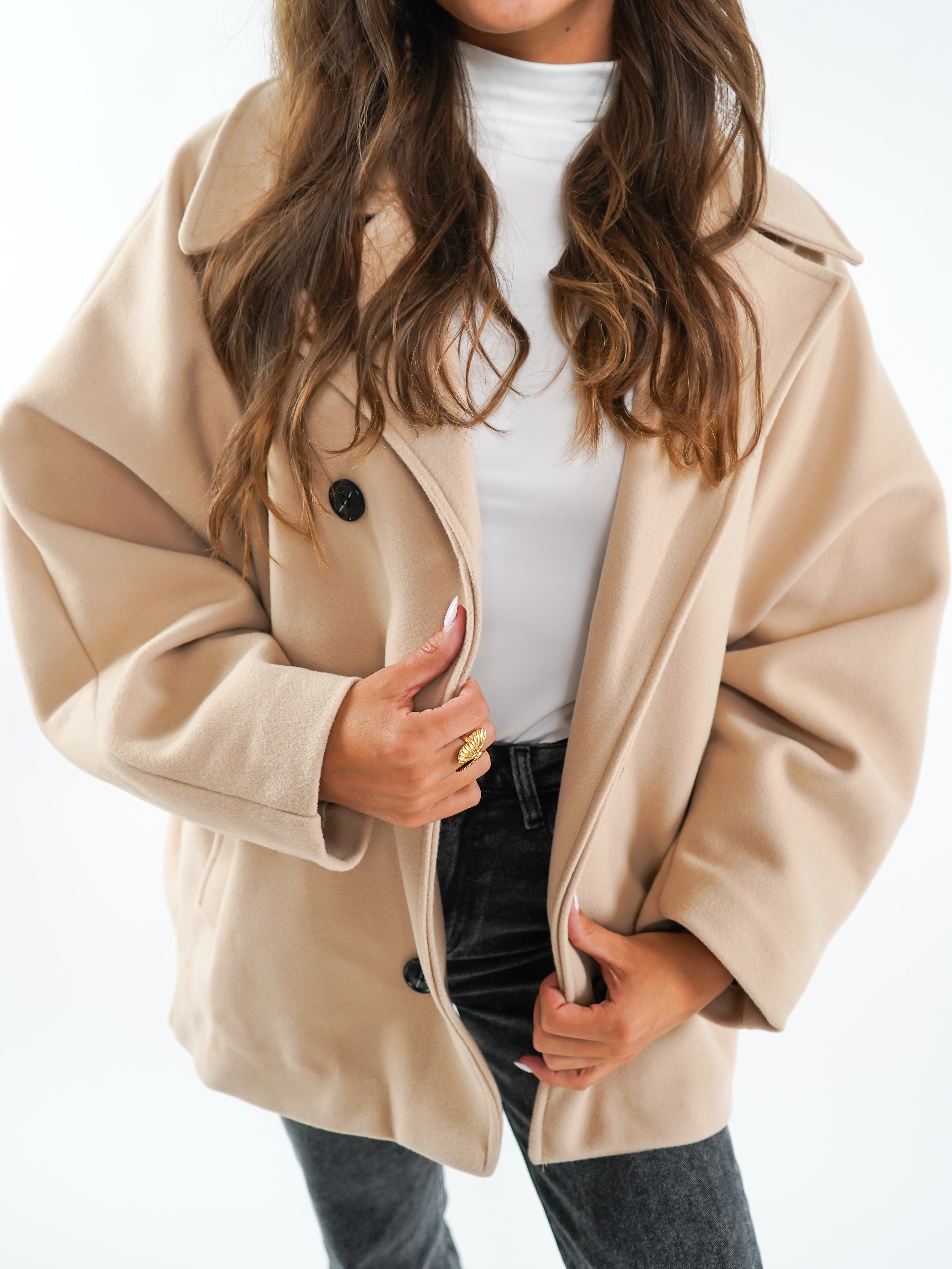 Classic Coat Kyra - Hellbraun