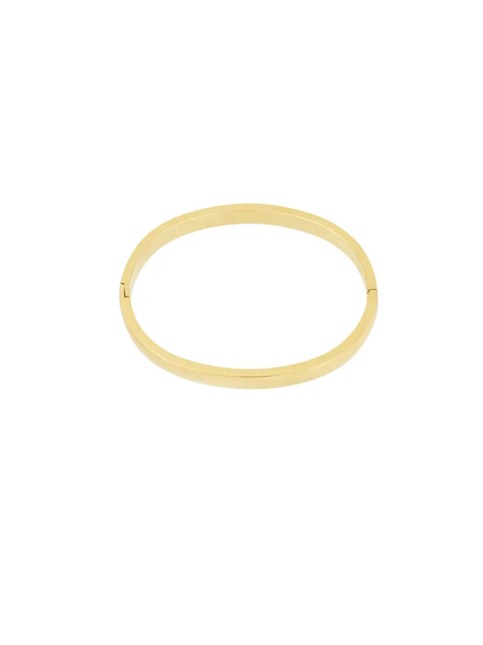 Basic Bangle Bracelet - Gold Silber