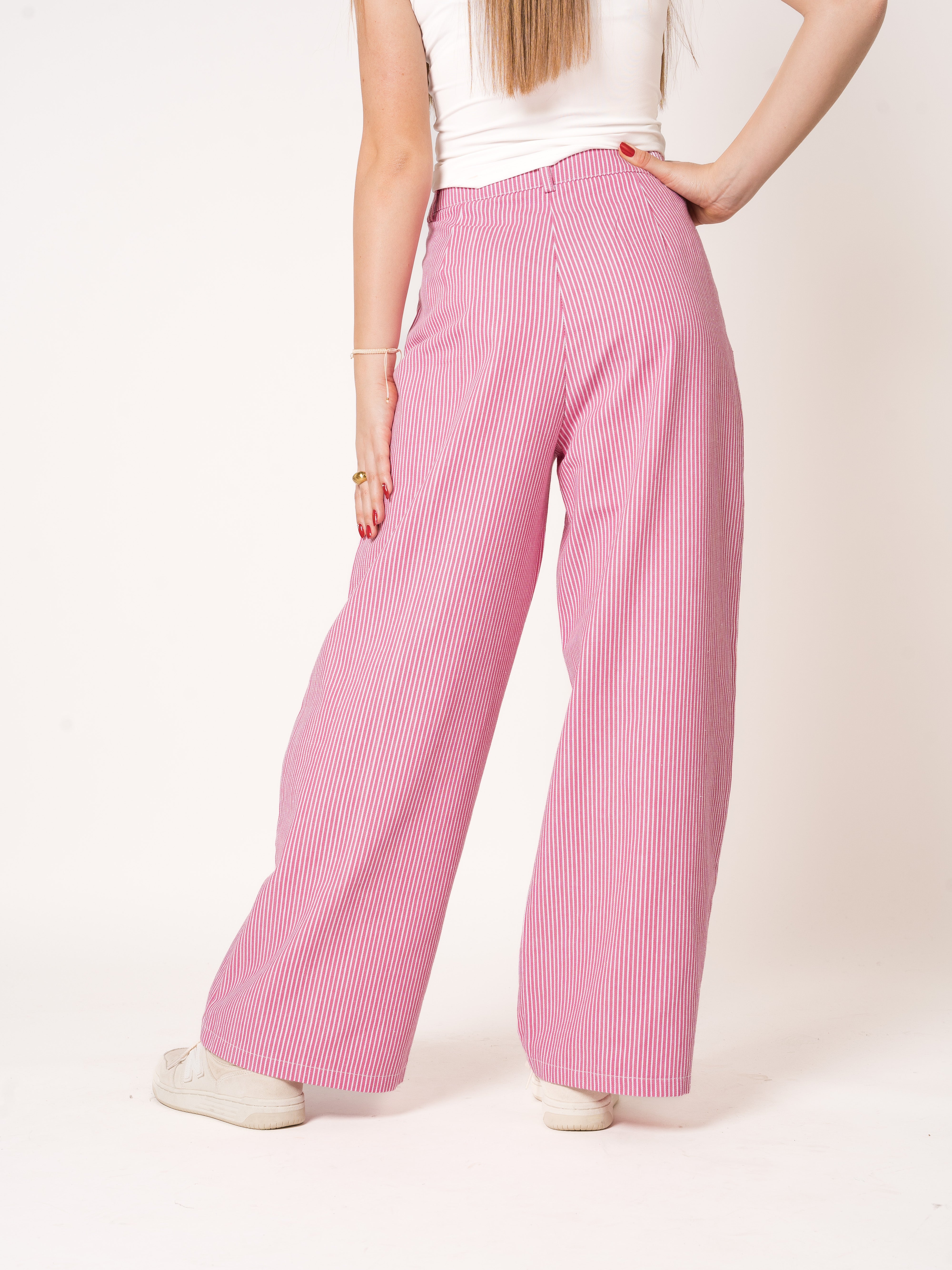 Balloon Jeans Stripes