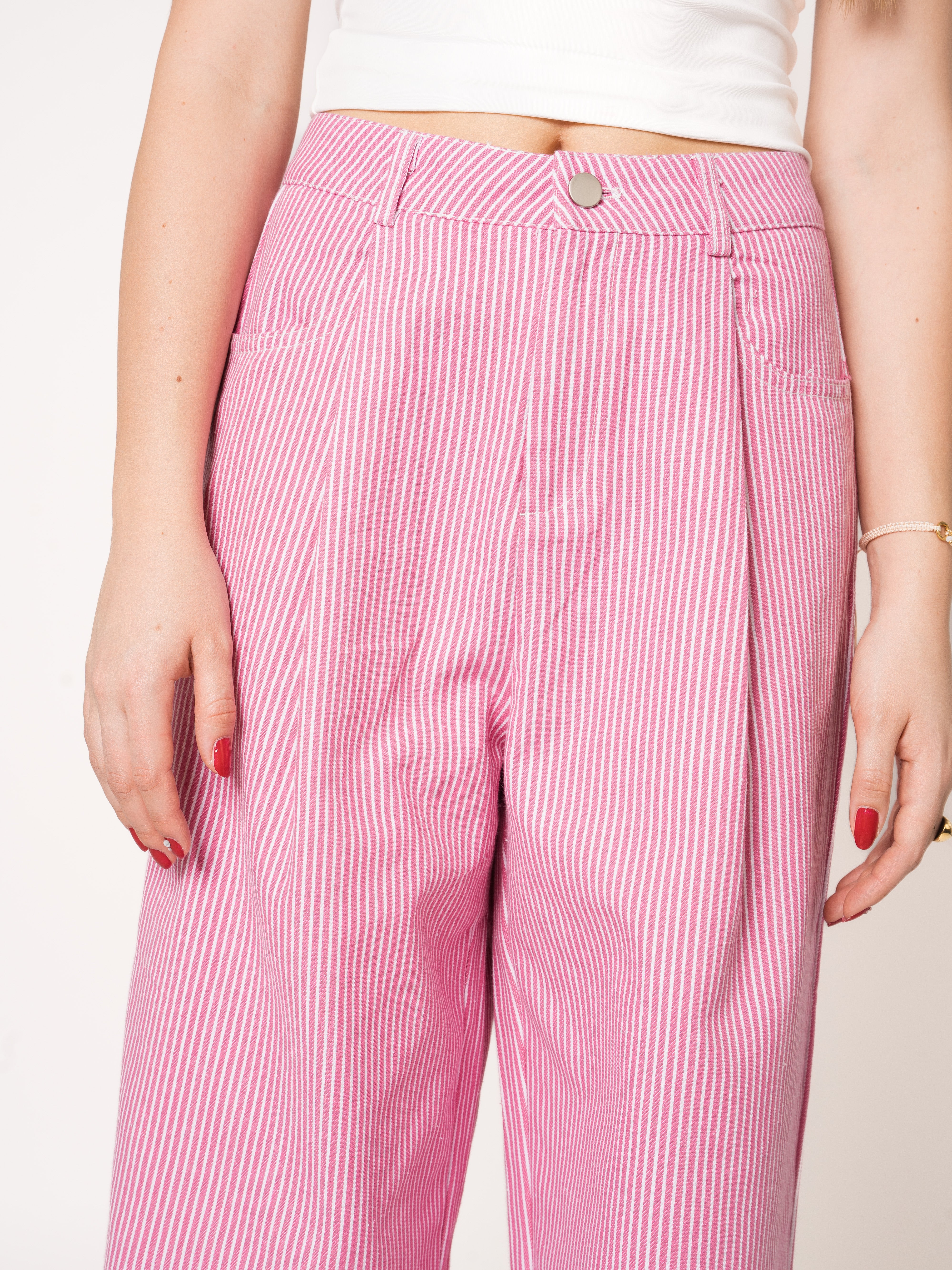Balloon Jeans Stripes