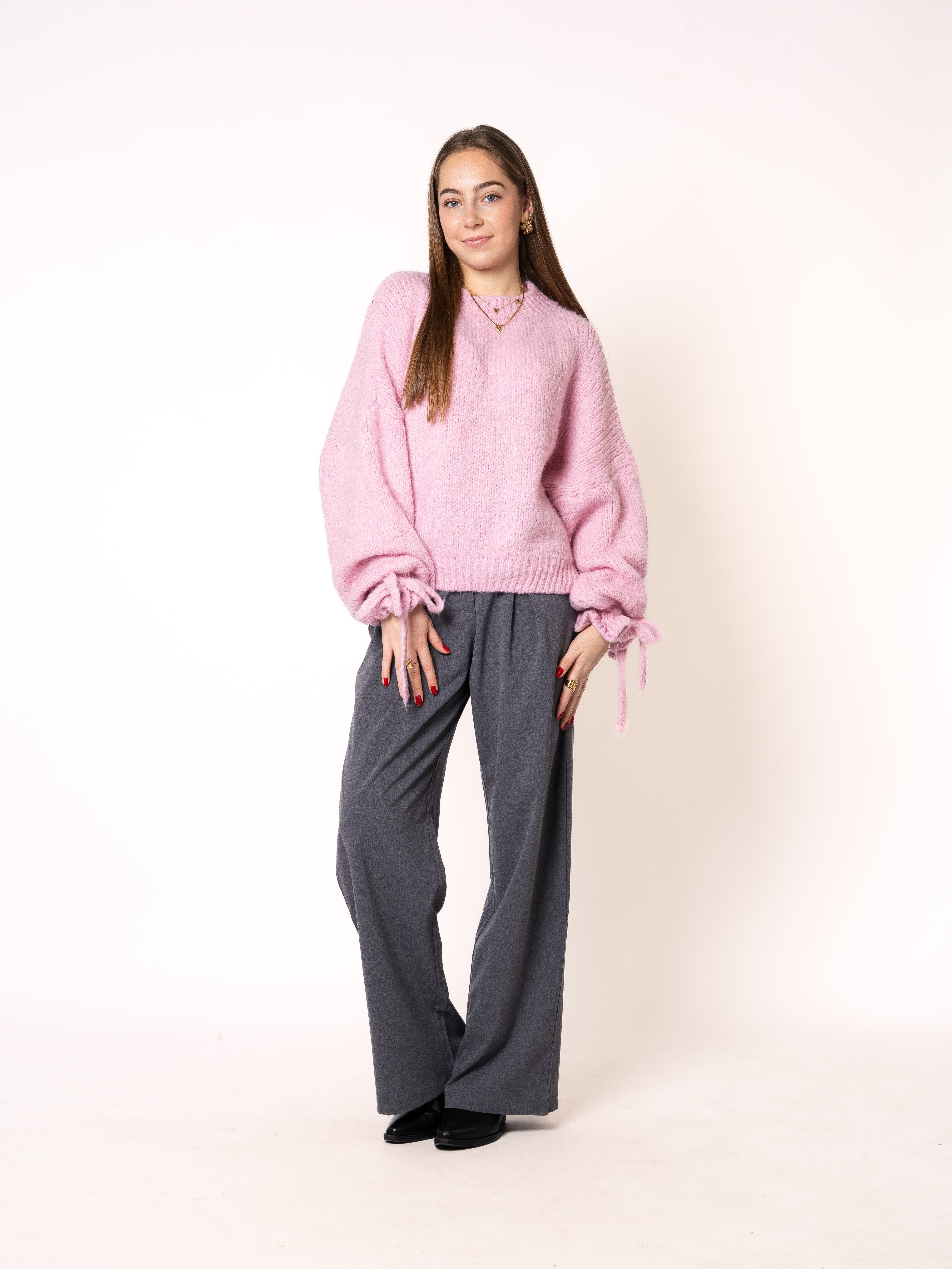 Strickpullover Bella - Rosa