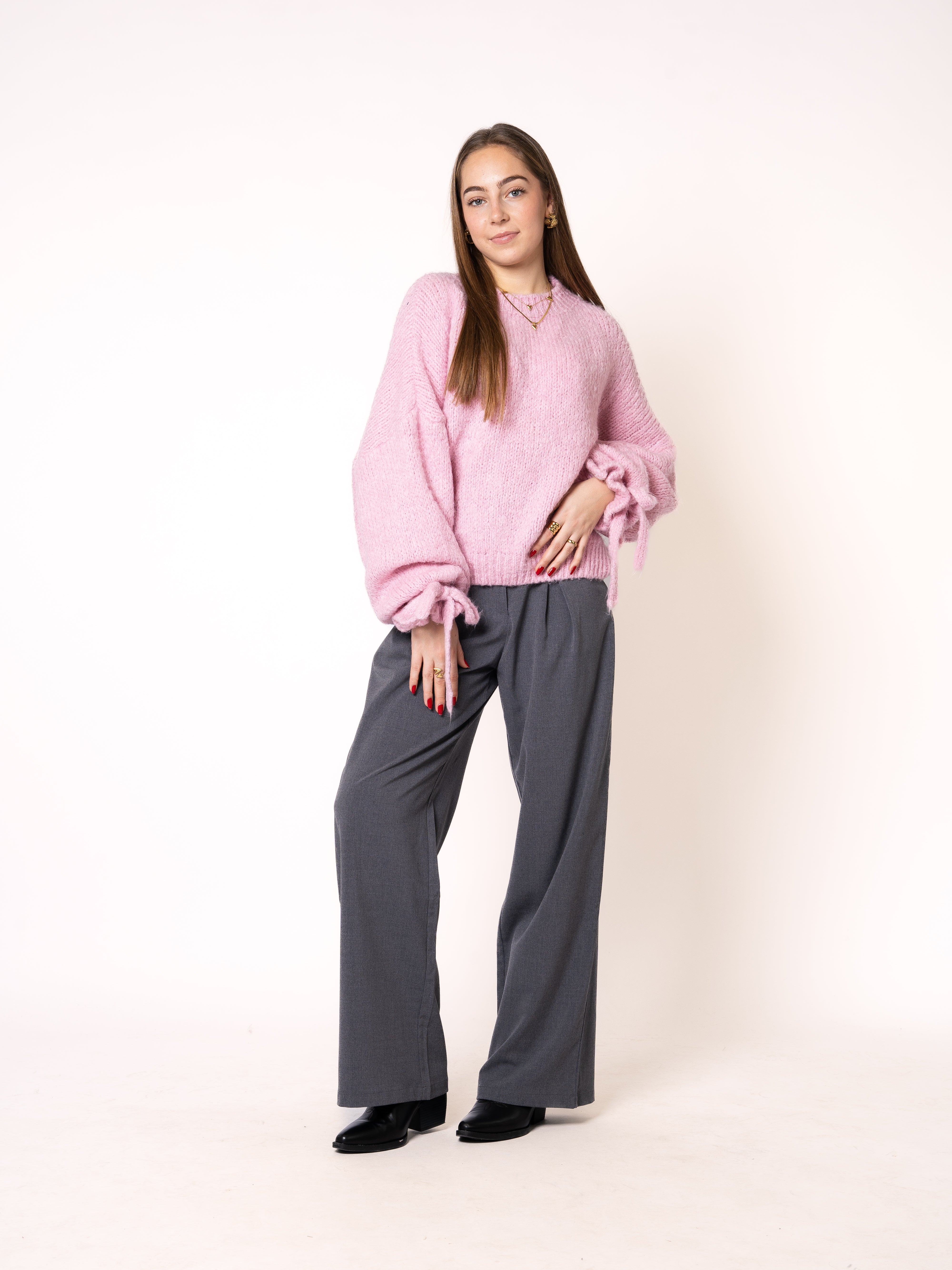 Strickpullover Bella - Rosa