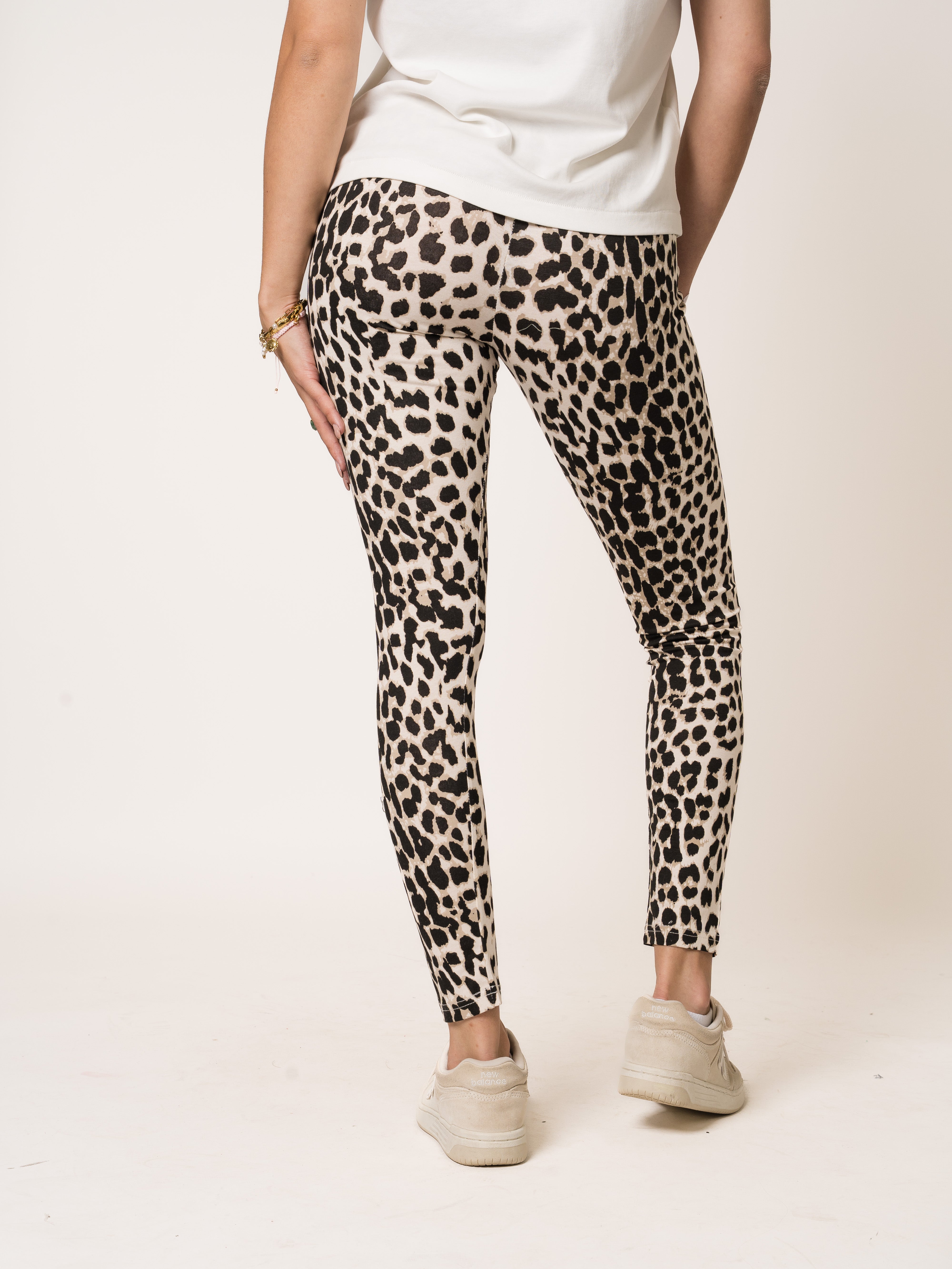 LUCKY DEAL 2054 Into the Wild Leo Leggins - Creme - vom Umtausch ausgeschlossen -